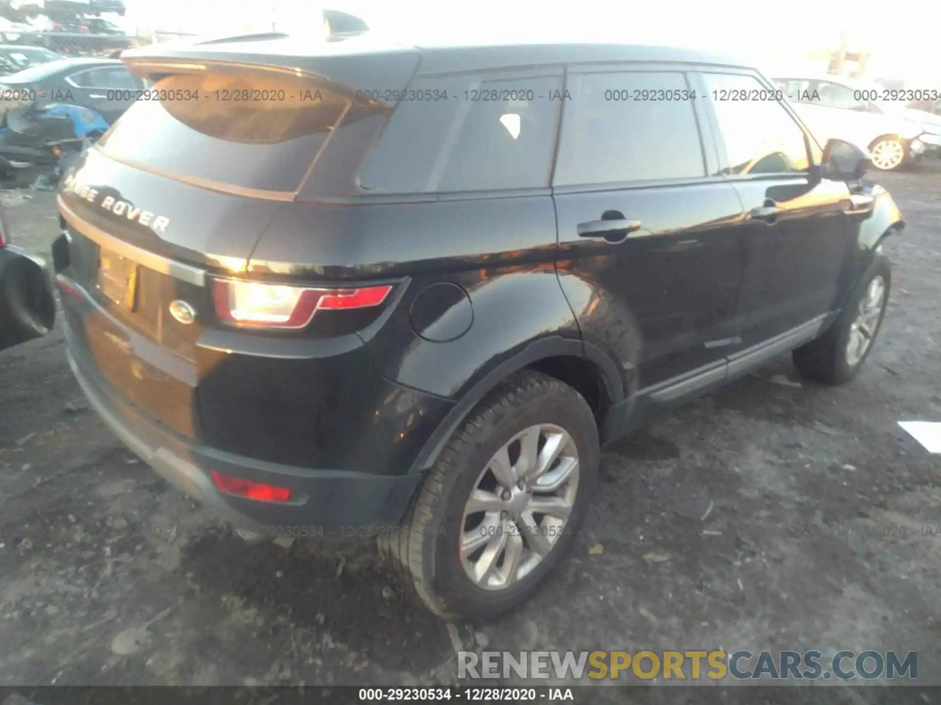 4 Photograph of a damaged car SALVP2RXXKH343828 LAND ROVER RANGE ROVER EVOQUE 2019