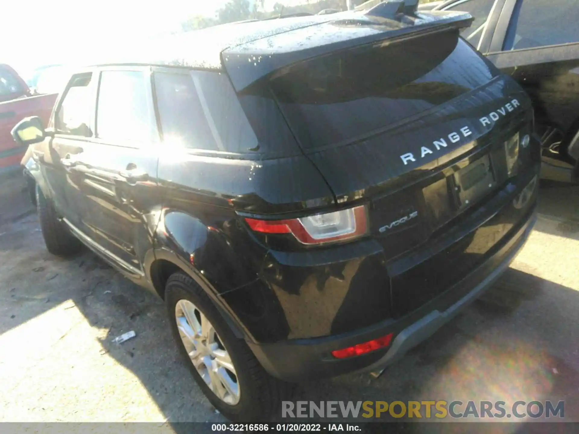 3 Photograph of a damaged car SALVP2RXXKH351394 LAND ROVER RANGE ROVER EVOQUE 2019