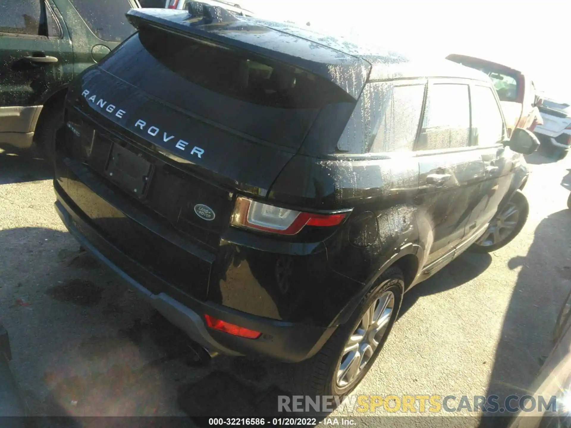 4 Photograph of a damaged car SALVP2RXXKH351394 LAND ROVER RANGE ROVER EVOQUE 2019