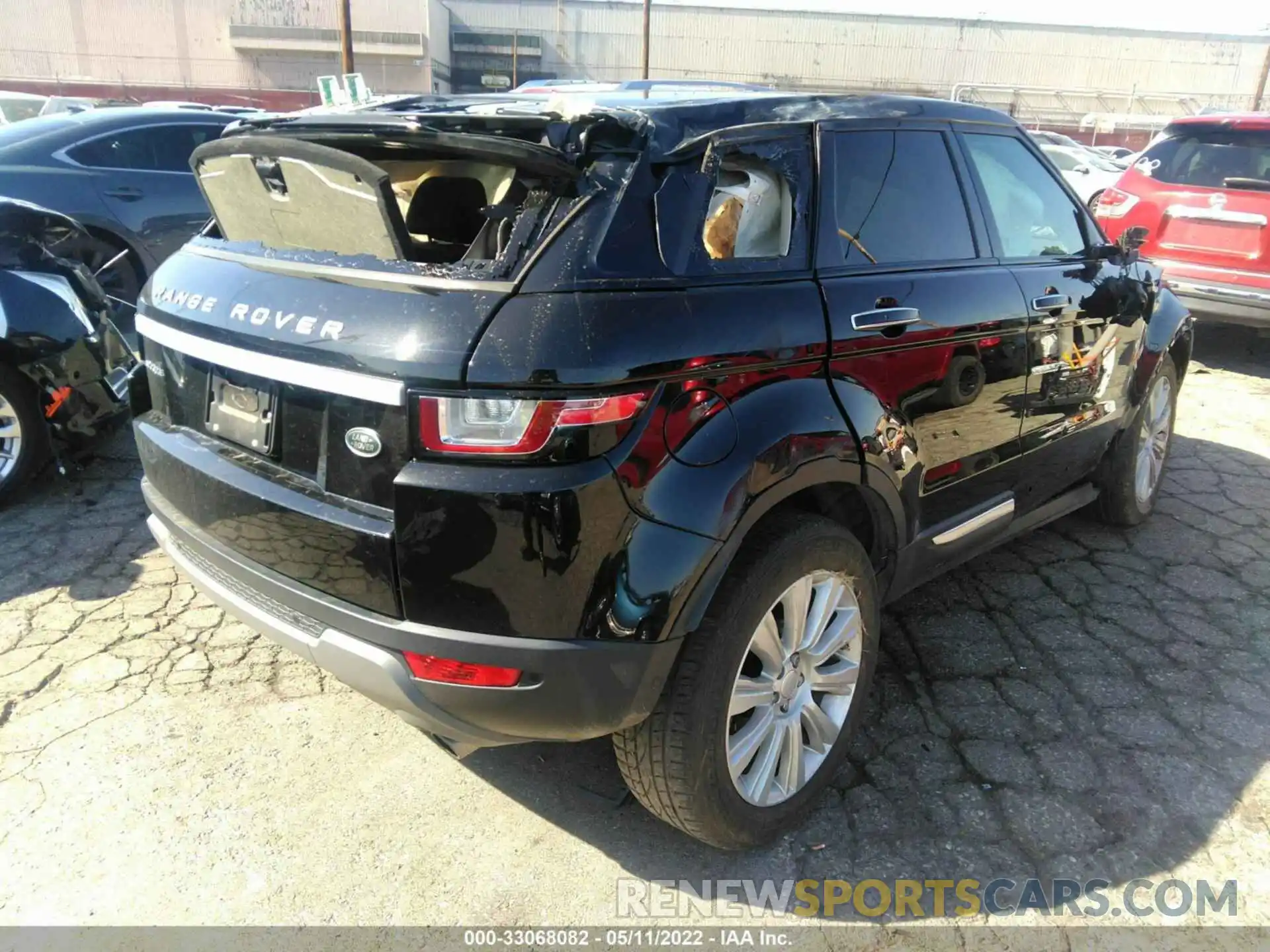 4 Фотография поврежденного автомобиля SALVR2RX2KH337323 LAND ROVER RANGE ROVER EVOQUE 2019