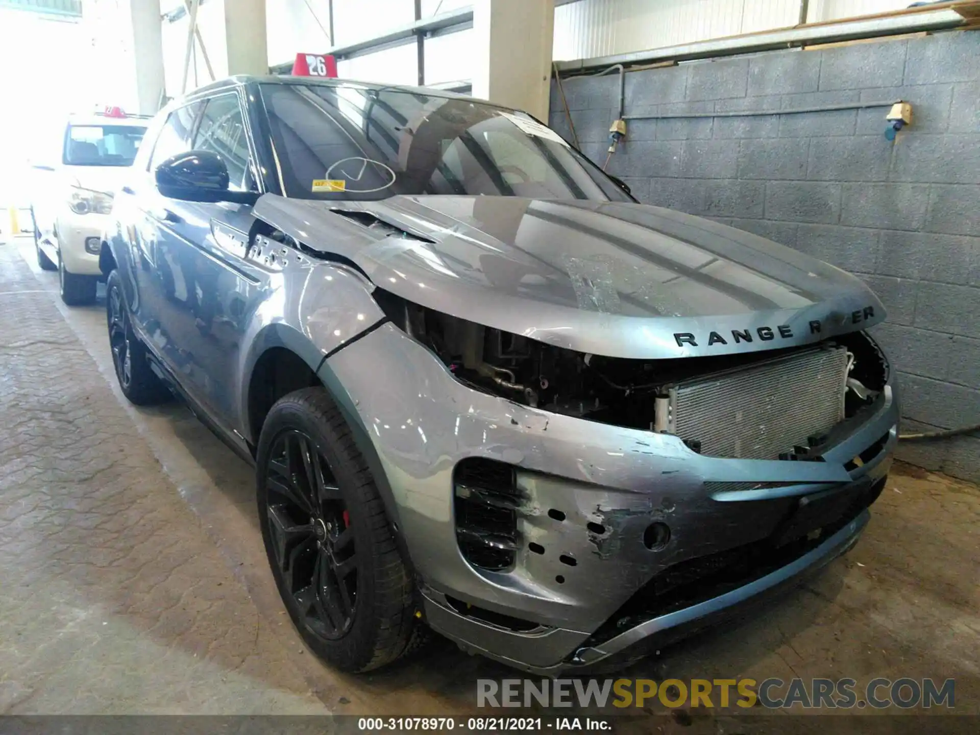 1 Photograph of a damaged car 000ZL2GXXLH040937 LAND ROVER RANGE ROVER EVOQUE 2020