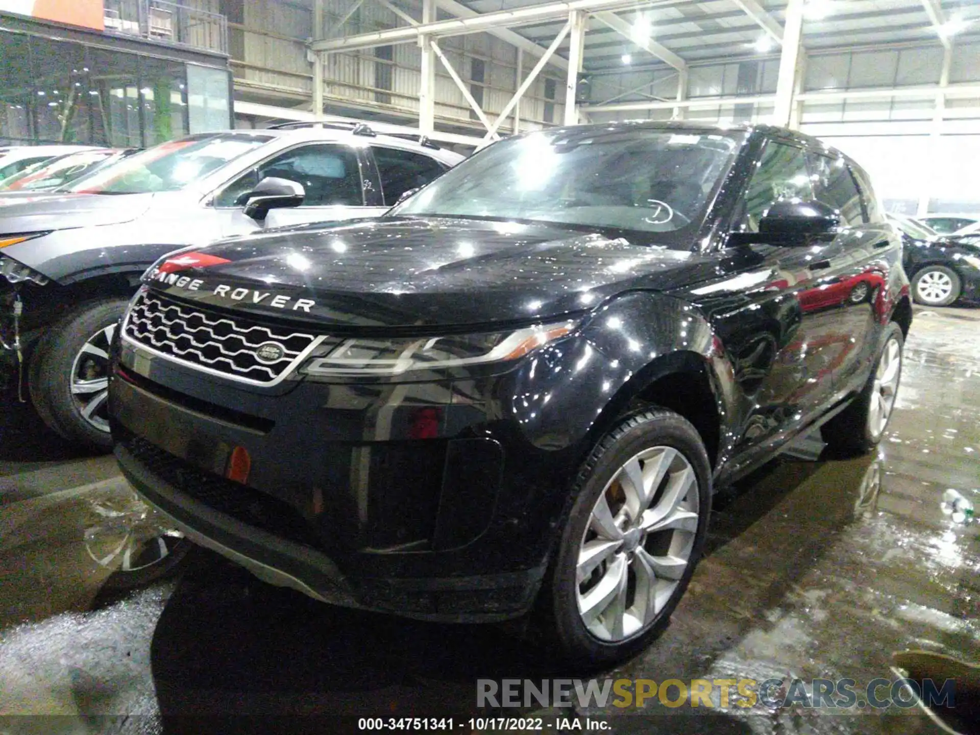 2 Photograph of a damaged car 000ZP2FX7LH076011 LAND ROVER RANGE ROVER EVOQUE 2020