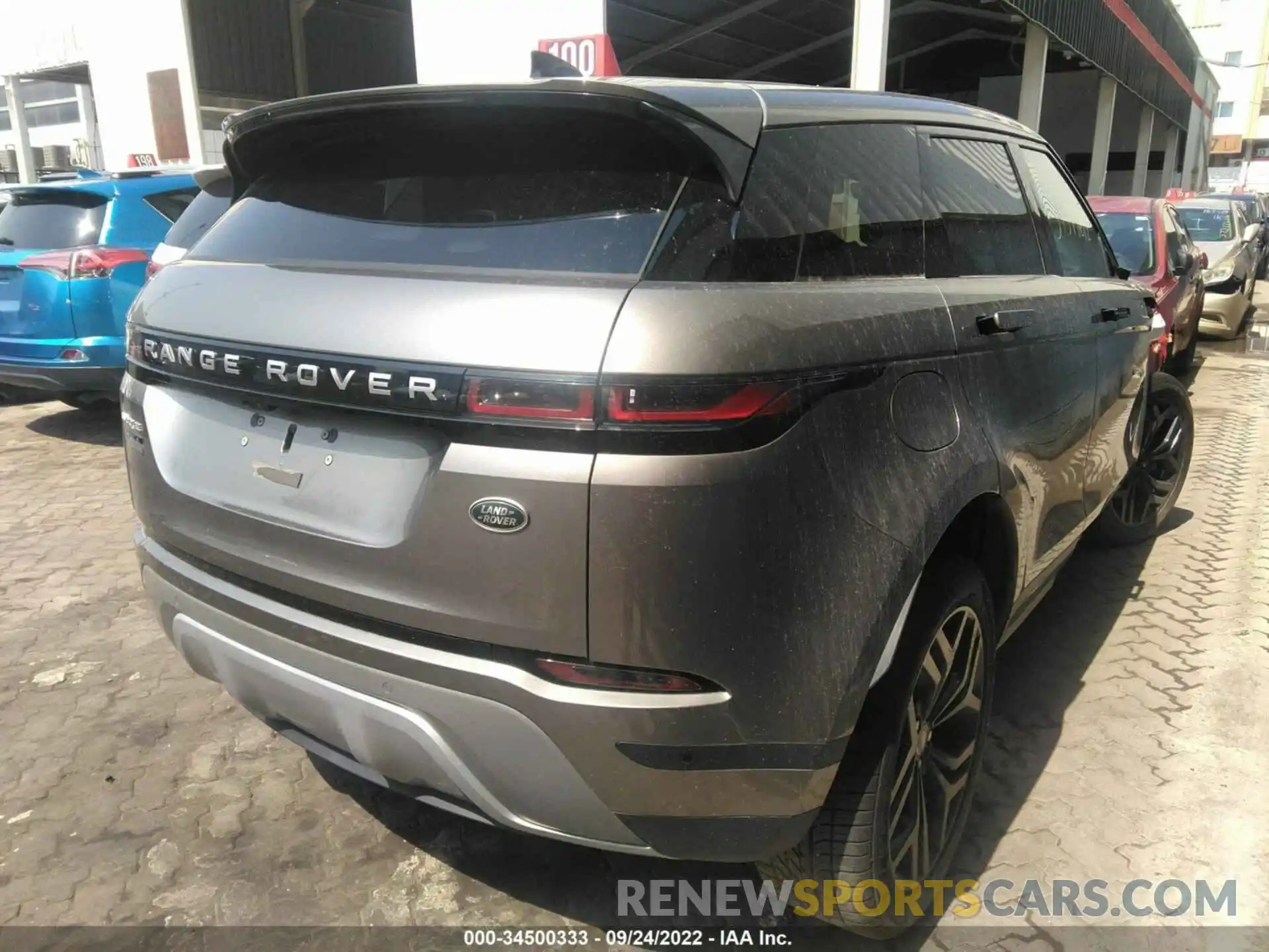 4 Фотография поврежденного автомобиля 00LZJ2FX7LH053782 LAND ROVER RANGE ROVER EVOQUE 2020