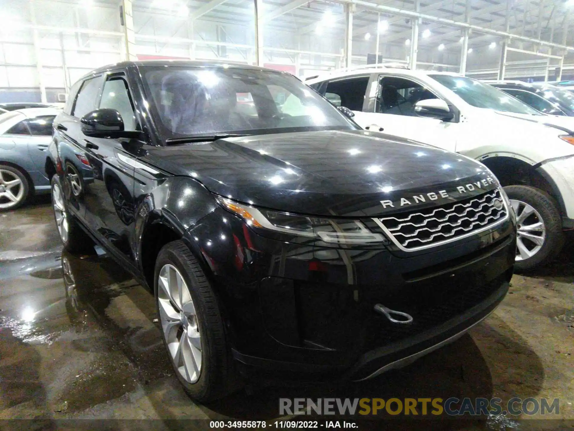 1 Photograph of a damaged car 00LZP2FX2LH077695 LAND ROVER RANGE ROVER EVOQUE 2020