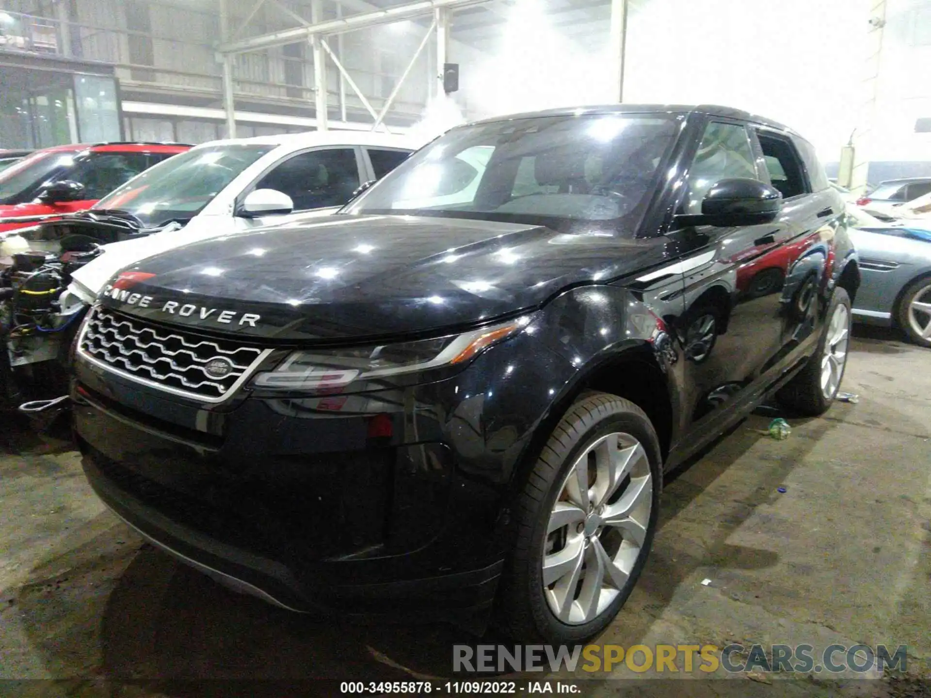 2 Photograph of a damaged car 00LZP2FX2LH077695 LAND ROVER RANGE ROVER EVOQUE 2020