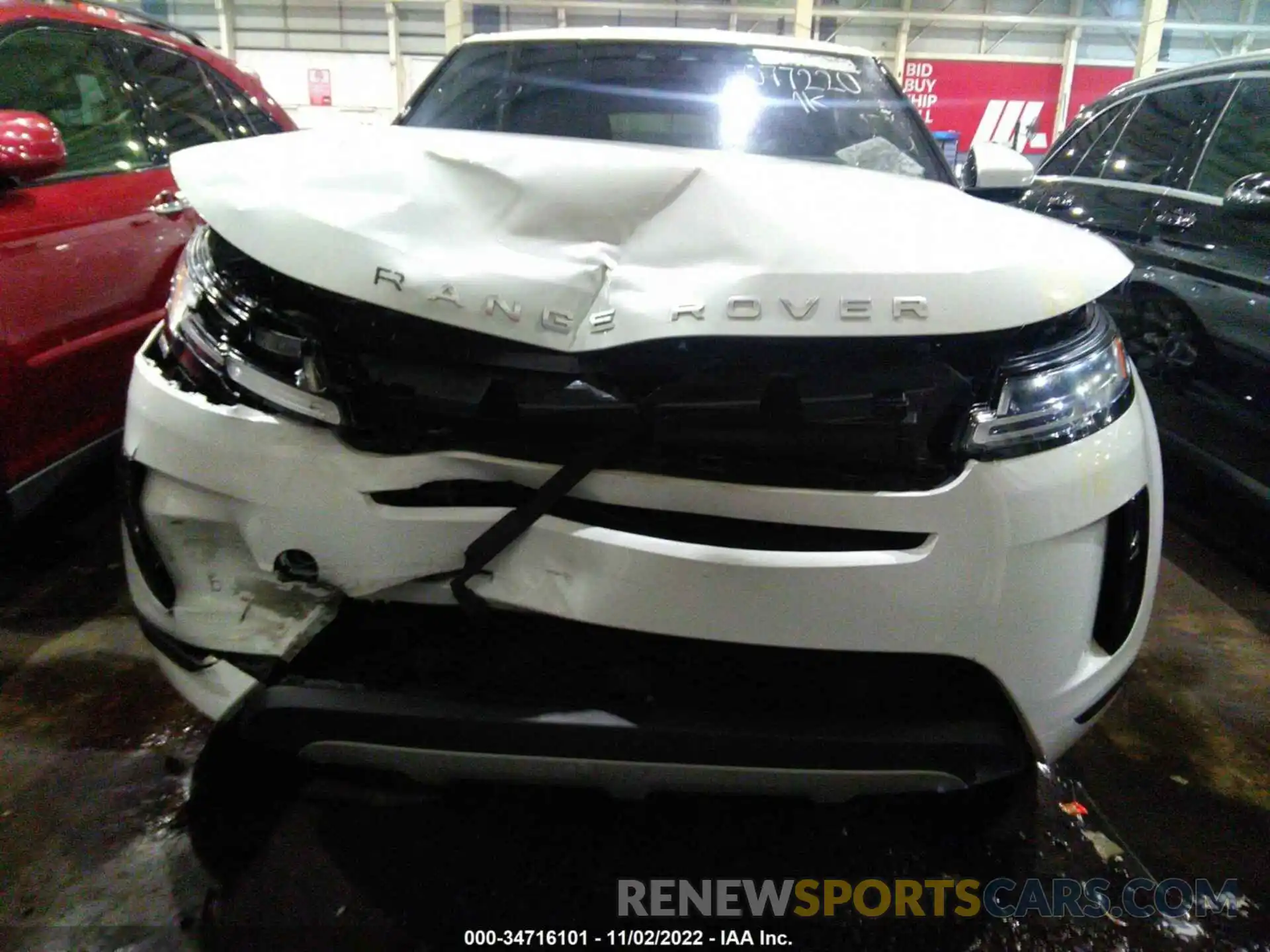 6 Photograph of a damaged car 00LZP2FXXLH077220 LAND ROVER RANGE ROVER EVOQUE 2020