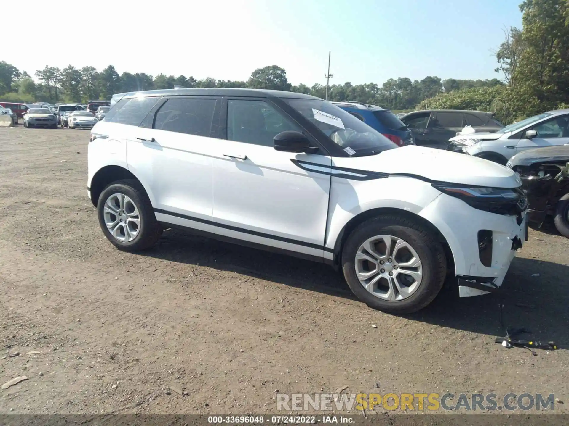 1 Photograph of a damaged car SALZJ2FX0LH005699 LAND ROVER RANGE ROVER EVOQUE 2020