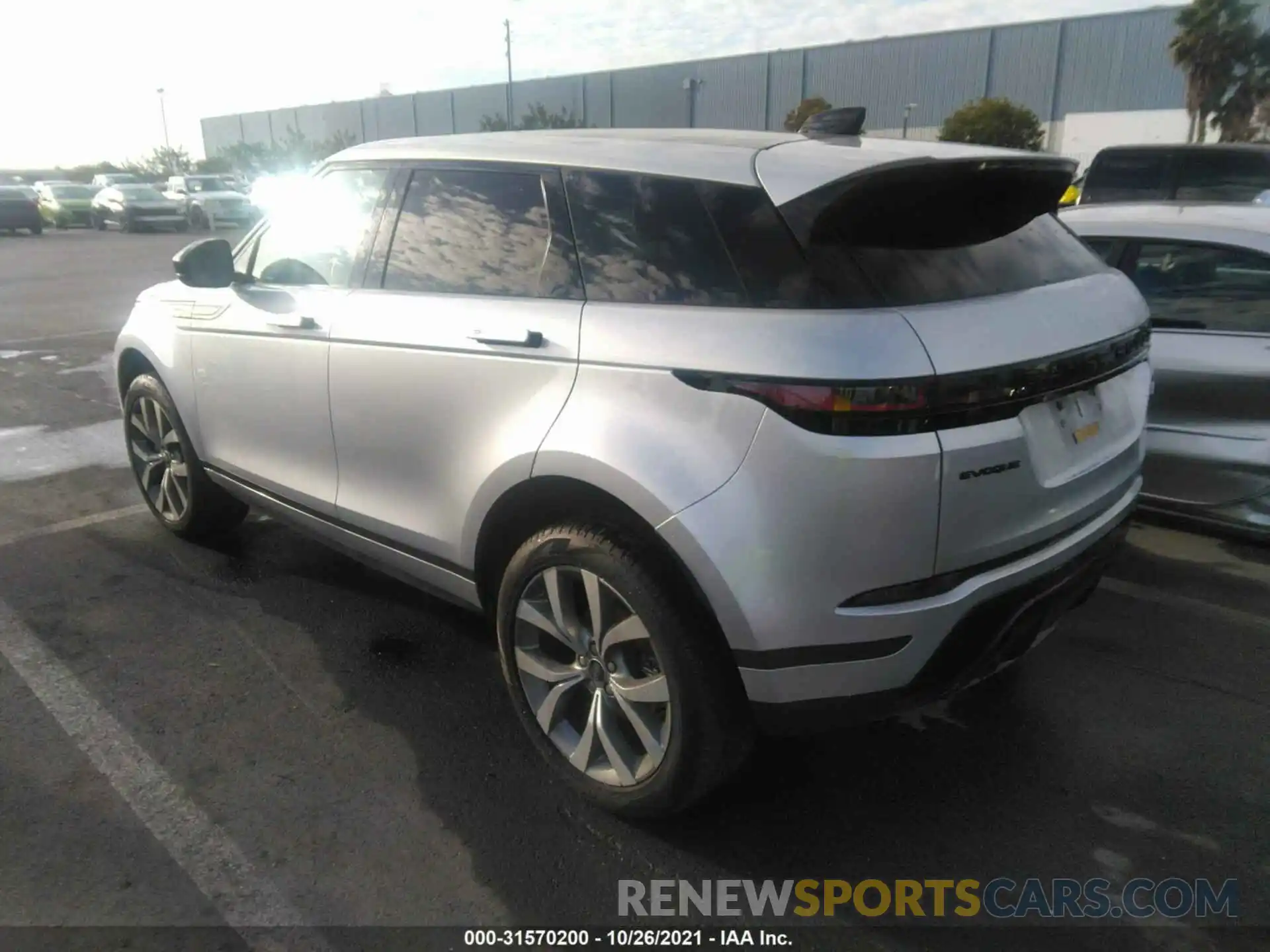 3 Фотография поврежденного автомобиля SALZJ2FX0LH041859 LAND ROVER RANGE ROVER EVOQUE 2020