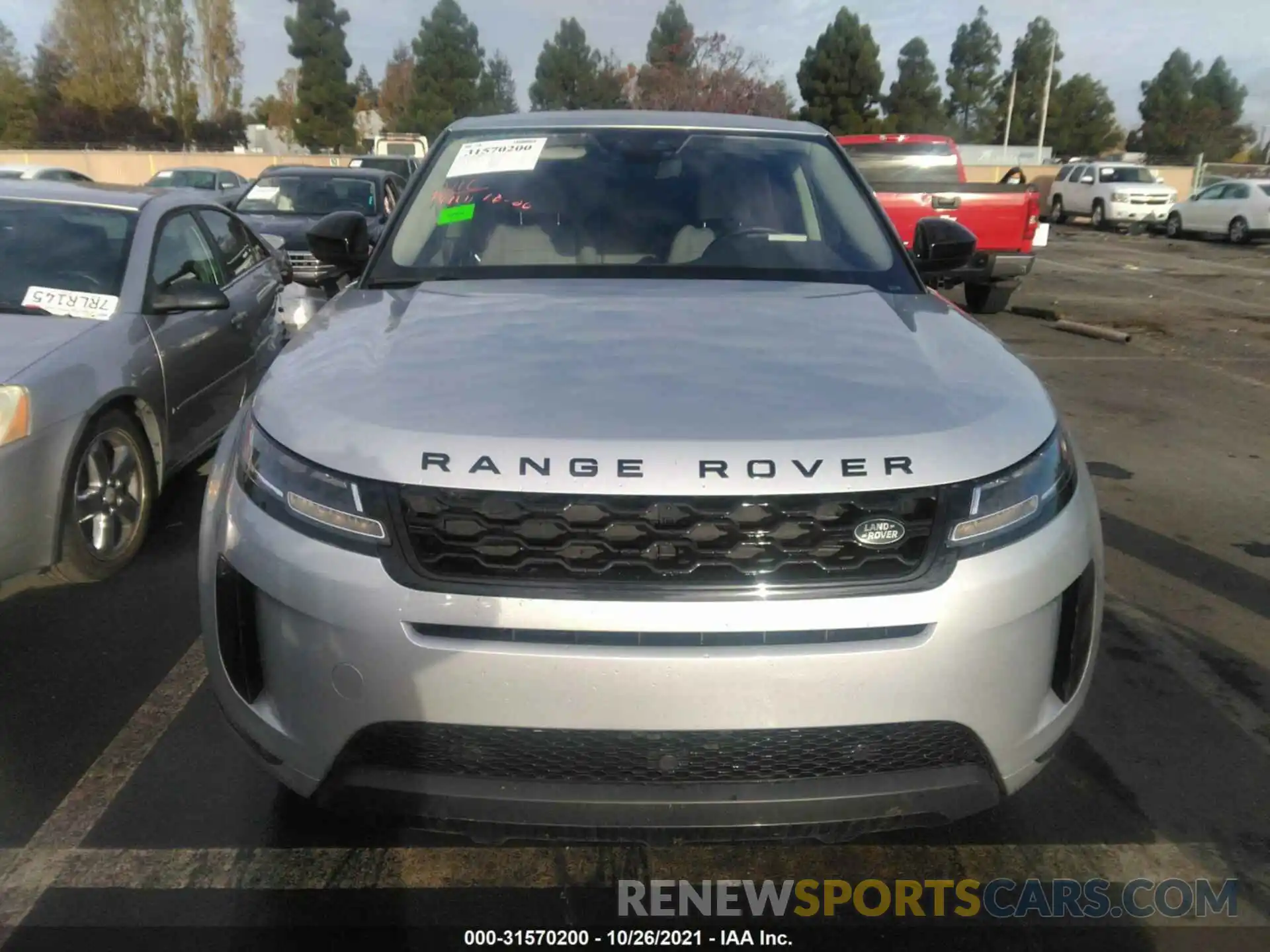 6 Photograph of a damaged car SALZJ2FX0LH041859 LAND ROVER RANGE ROVER EVOQUE 2020