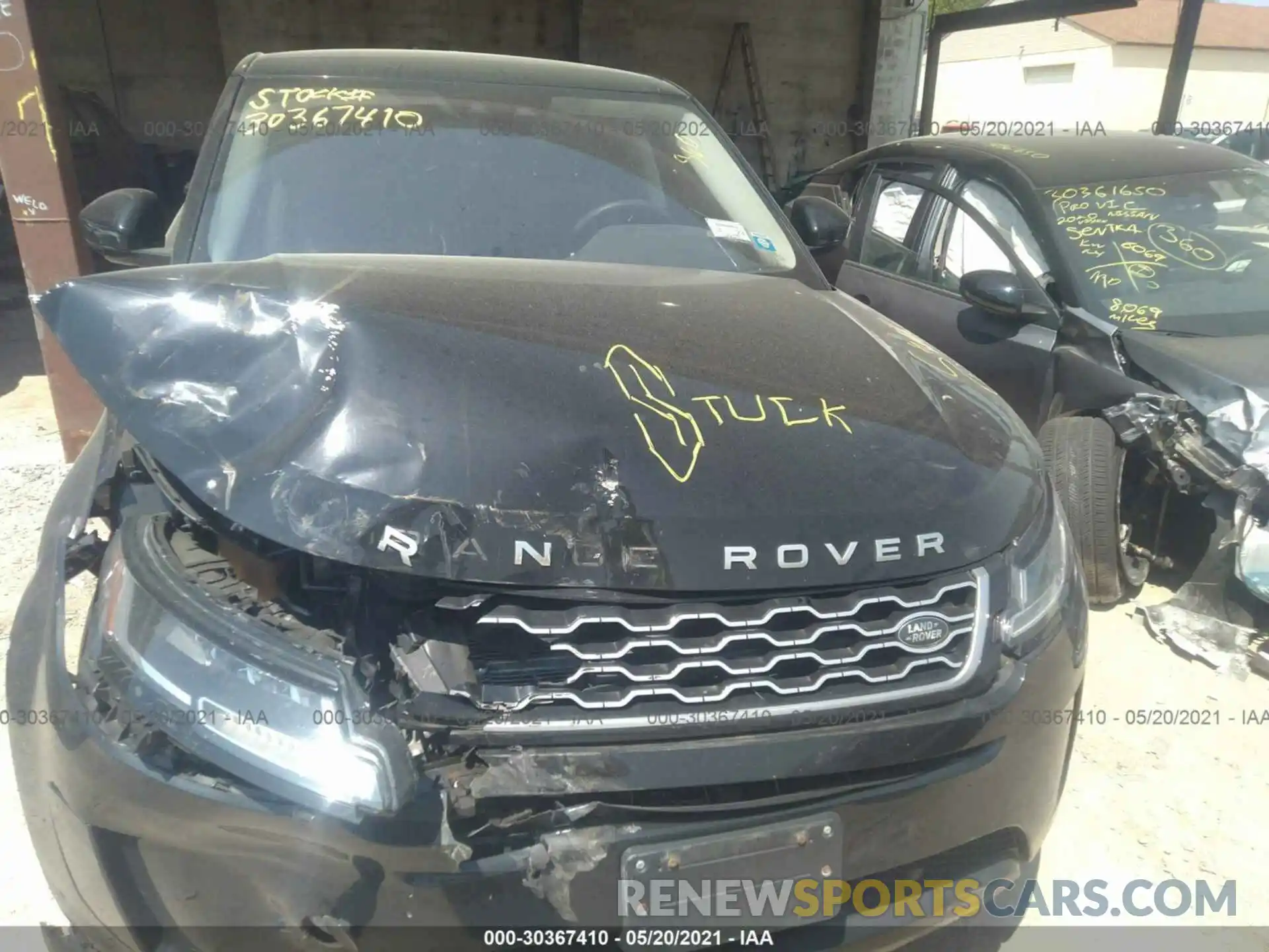 10 Photograph of a damaged car SALZJ2FX0LH044146 LAND ROVER RANGE ROVER EVOQUE 2020