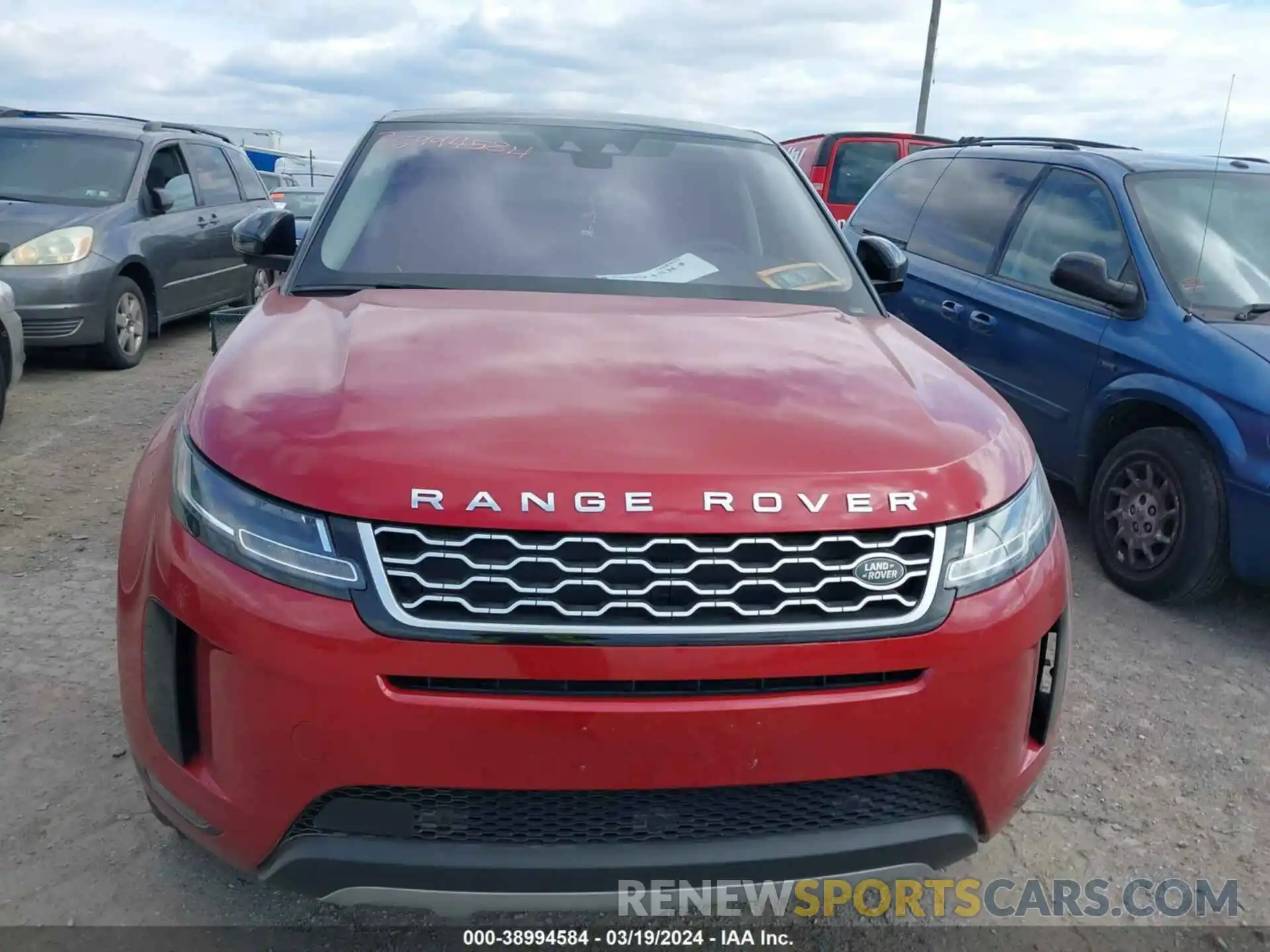 12 Photograph of a damaged car SALZJ2FX1LH040834 LAND ROVER RANGE ROVER EVOQUE 2020