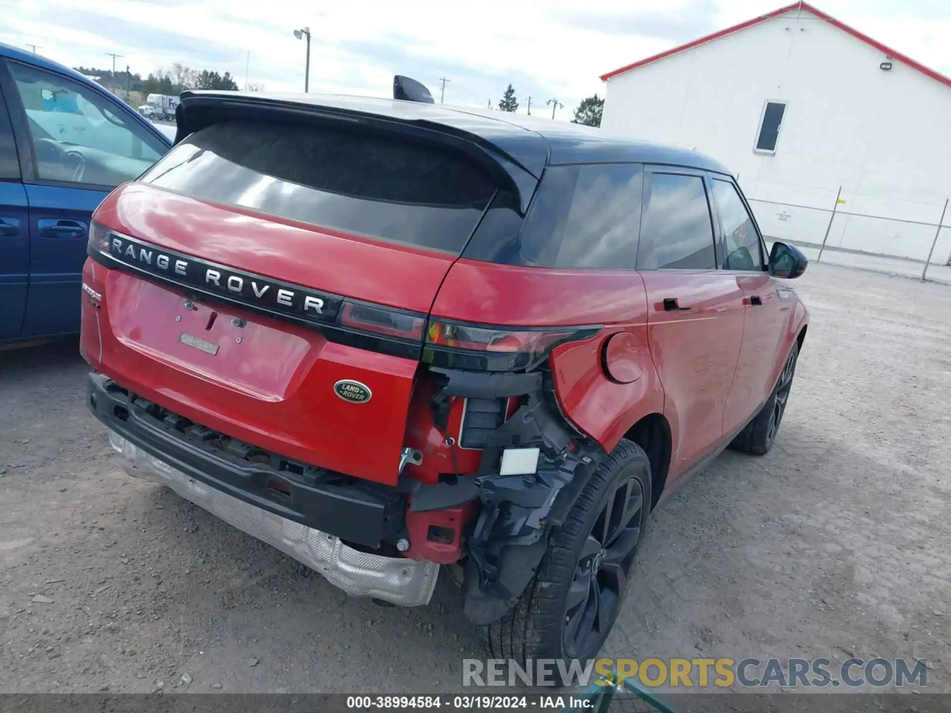 4 Фотография поврежденного автомобиля SALZJ2FX1LH040834 LAND ROVER RANGE ROVER EVOQUE 2020