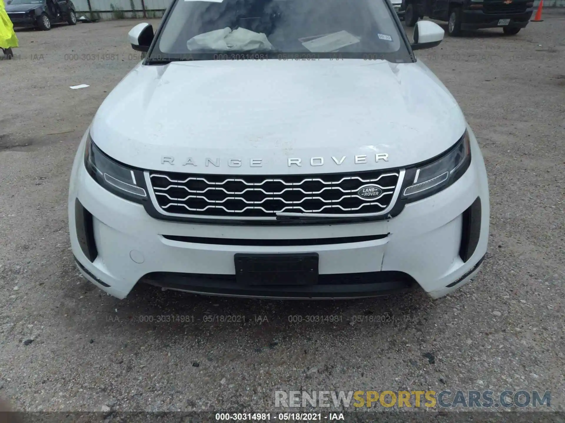 6 Photograph of a damaged car SALZJ2FX1LH100711 LAND ROVER RANGE ROVER EVOQUE 2020