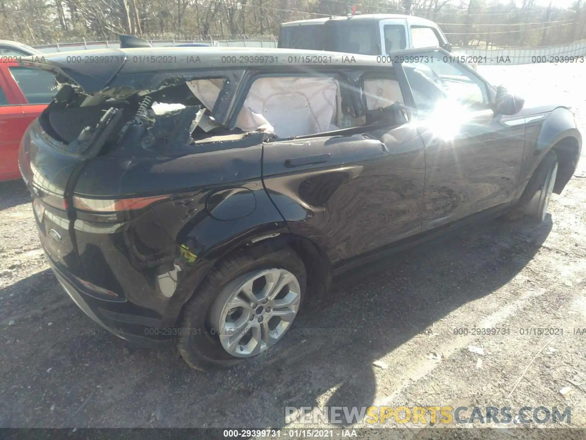 4 Photograph of a damaged car SALZJ2FX2LH008037 LAND ROVER RANGE ROVER EVOQUE 2020