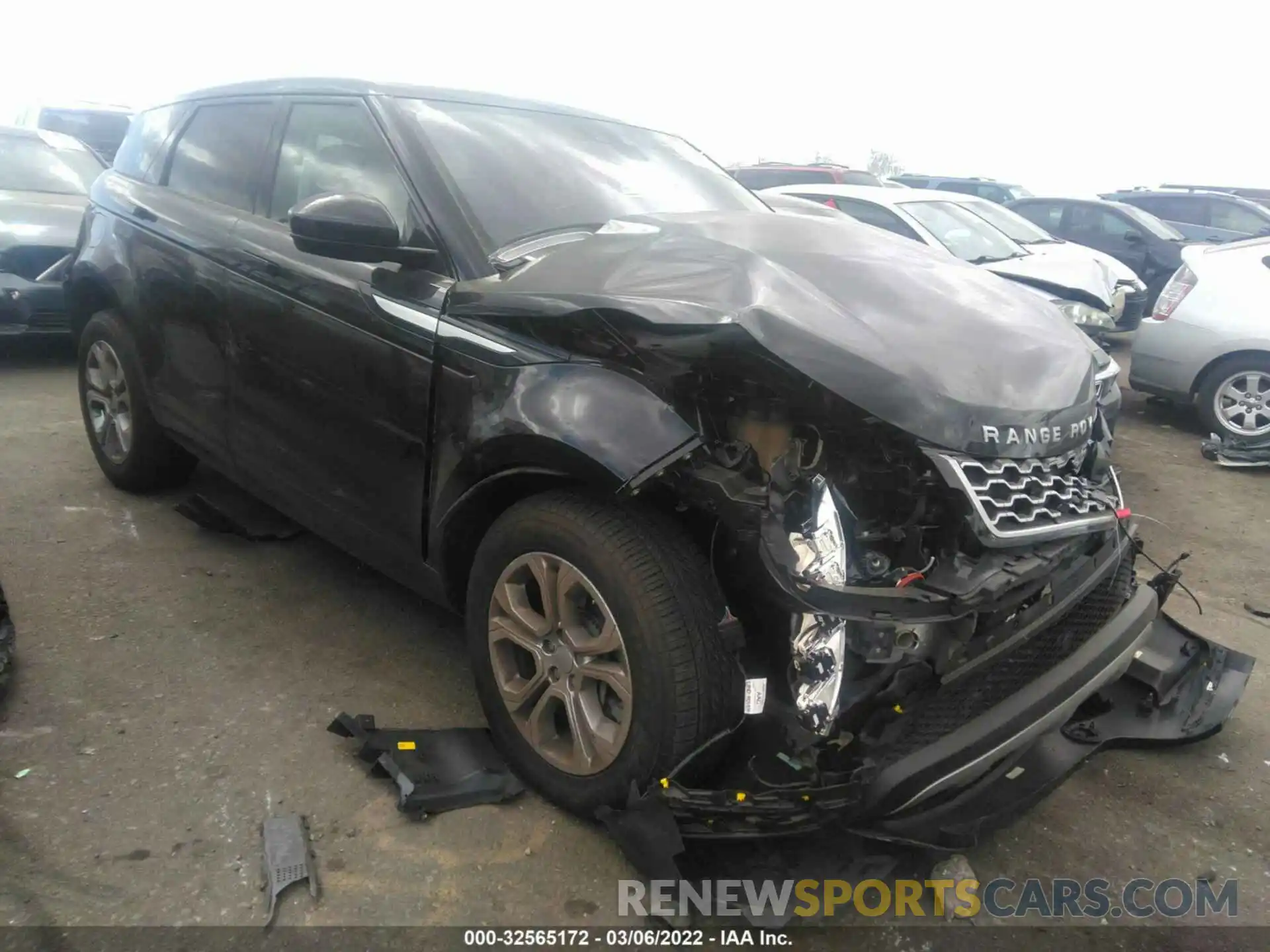 1 Photograph of a damaged car SALZJ2FX2LH041197 LAND ROVER RANGE ROVER EVOQUE 2020