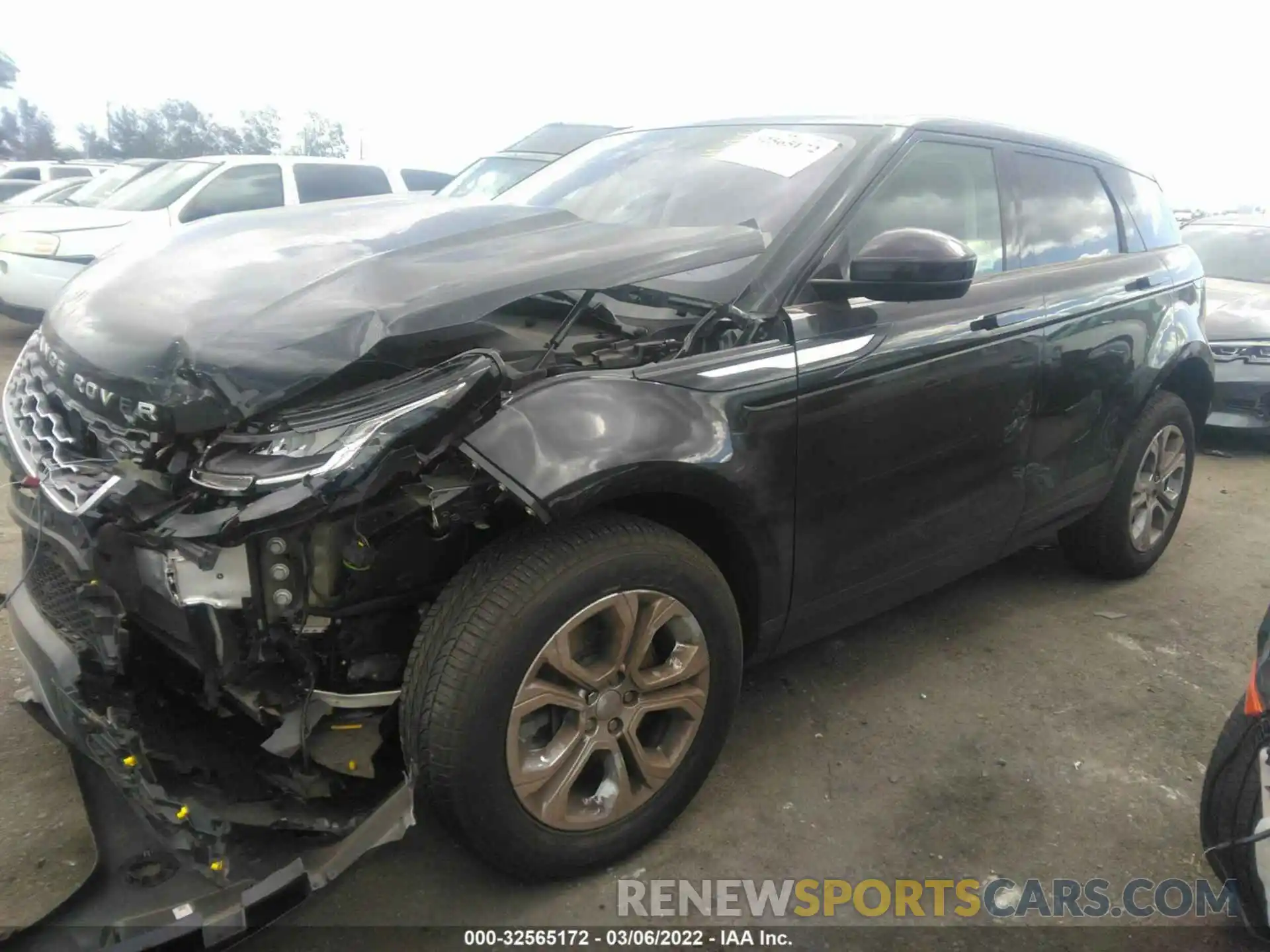 2 Photograph of a damaged car SALZJ2FX2LH041197 LAND ROVER RANGE ROVER EVOQUE 2020