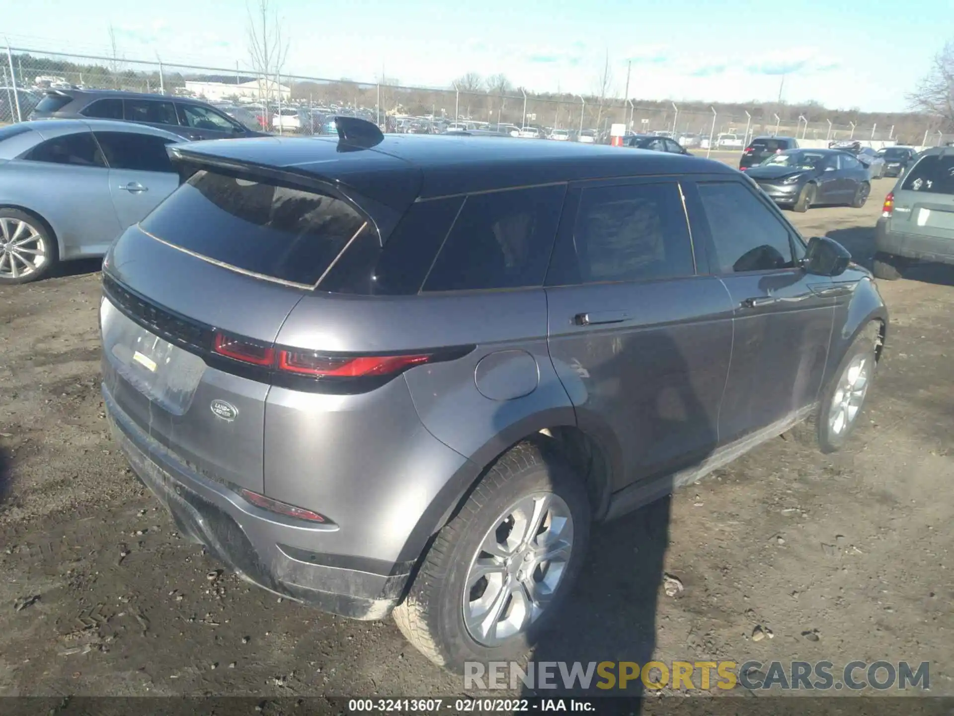 4 Фотография поврежденного автомобиля SALZJ2FX2LH054421 LAND ROVER RANGE ROVER EVOQUE 2020