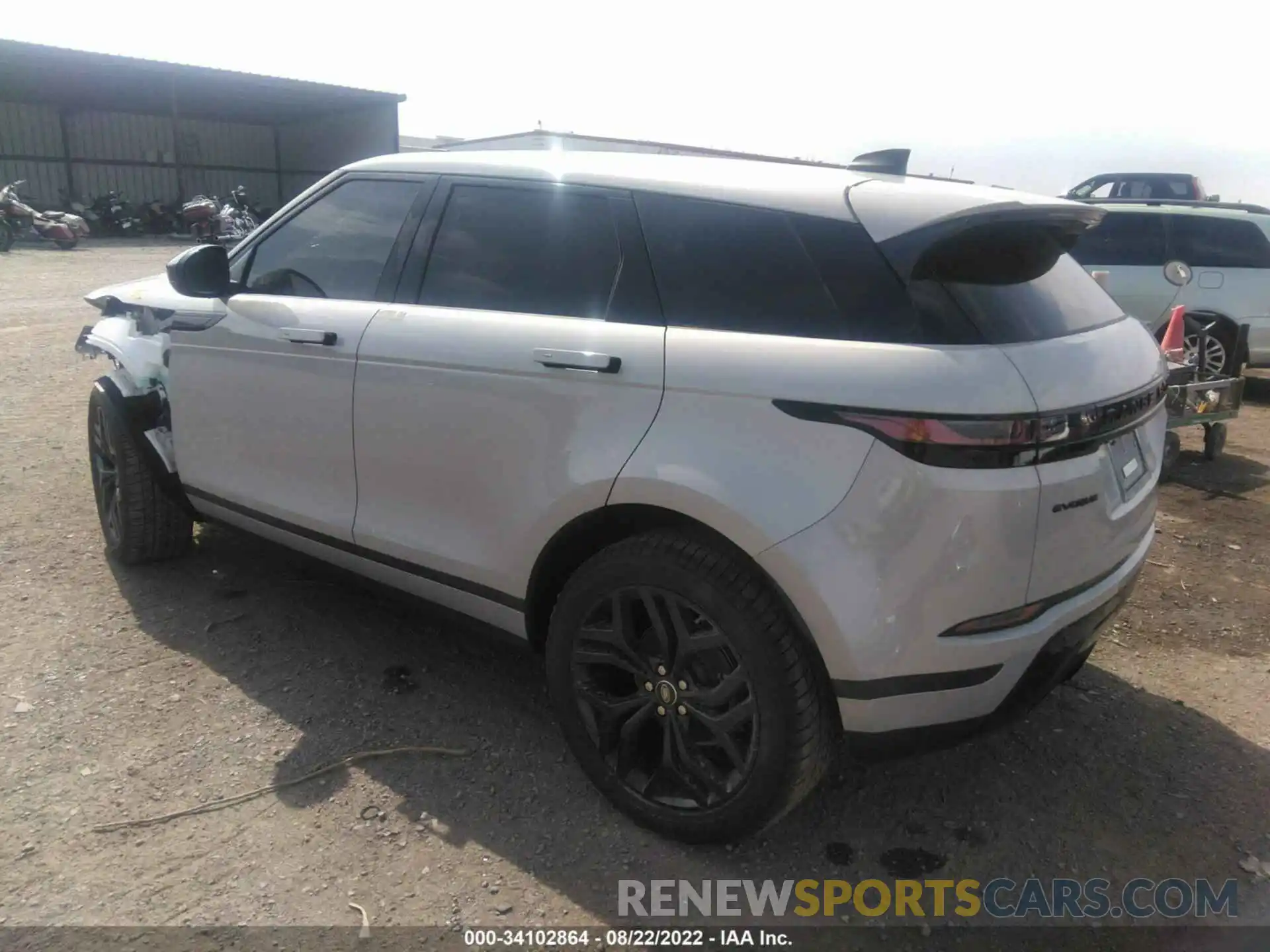 3 Фотография поврежденного автомобиля SALZJ2FX2LH099293 LAND ROVER RANGE ROVER EVOQUE 2020