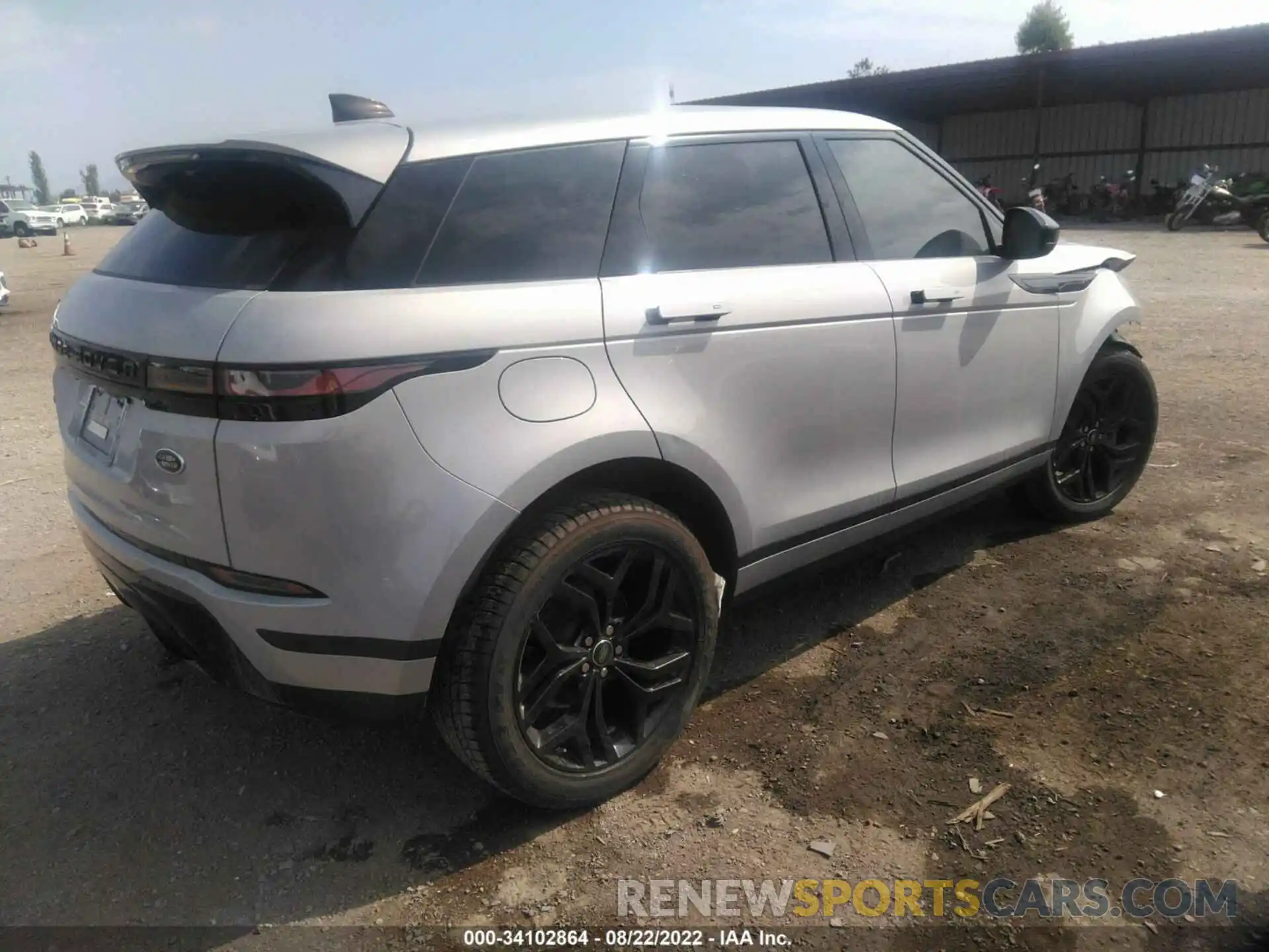 4 Фотография поврежденного автомобиля SALZJ2FX2LH099293 LAND ROVER RANGE ROVER EVOQUE 2020