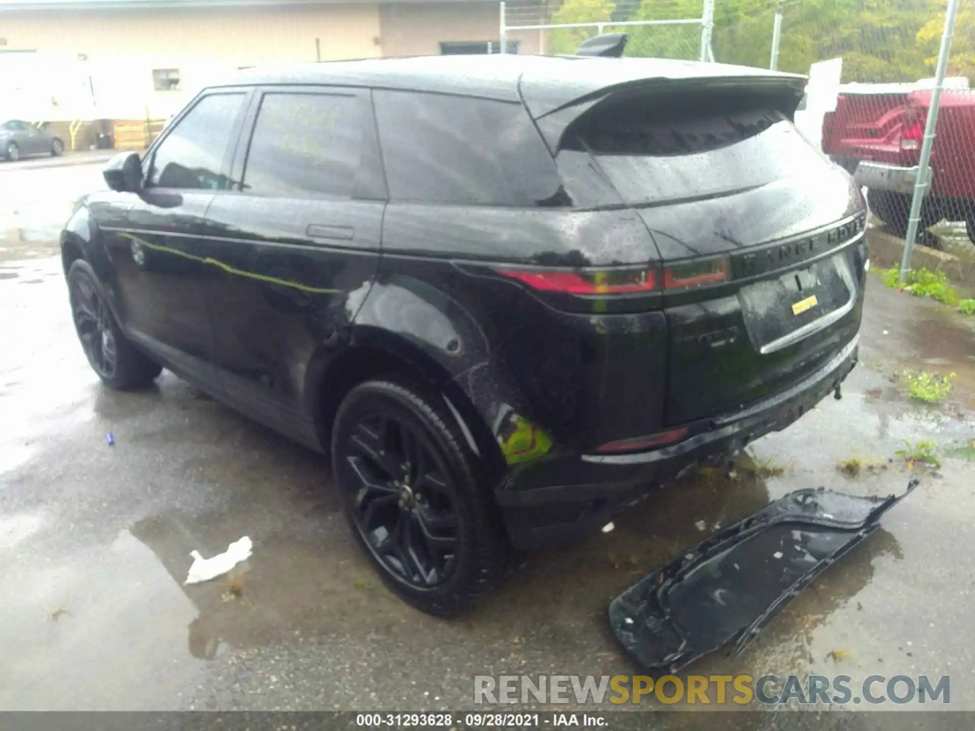 3 Фотография поврежденного автомобиля SALZJ2FX2LH104198 LAND ROVER RANGE ROVER EVOQUE 2020