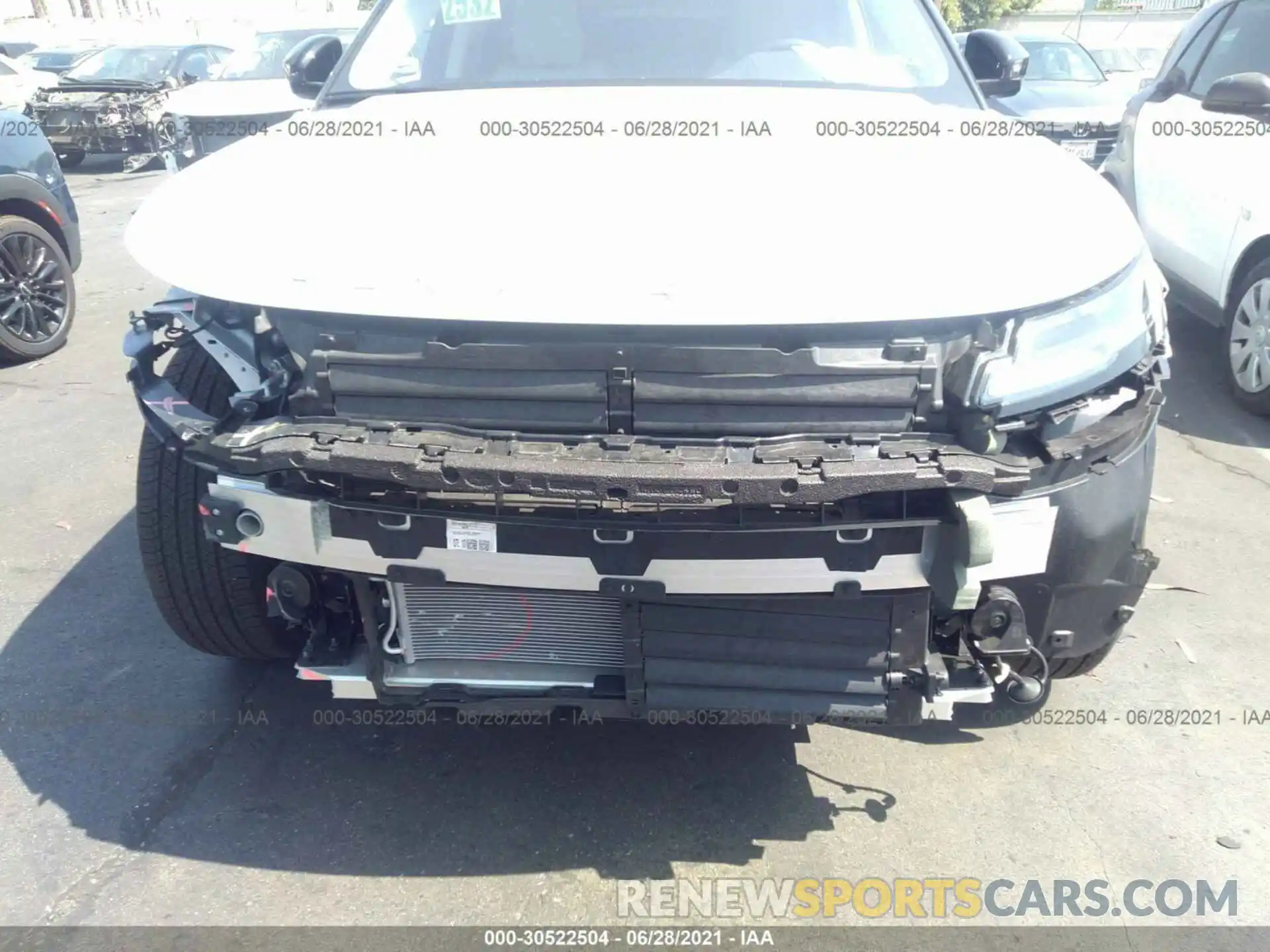 6 Фотография поврежденного автомобиля SALZJ2FX2LH104489 LAND ROVER RANGE ROVER EVOQUE 2020