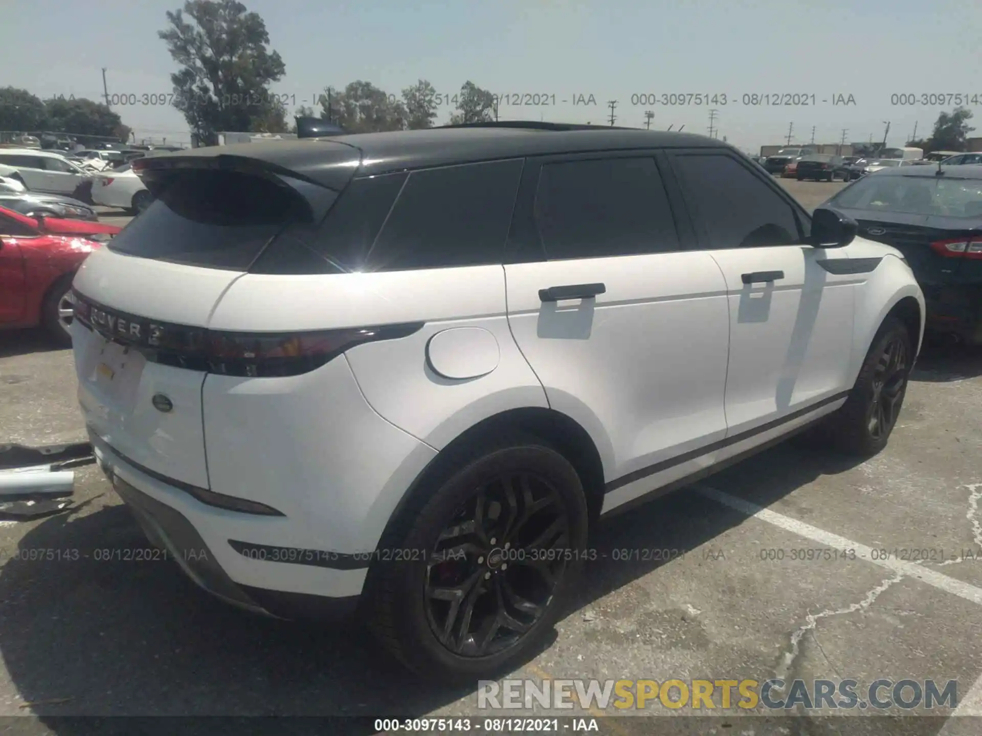 4 Фотография поврежденного автомобиля SALZJ2FX2LH107778 LAND ROVER RANGE ROVER EVOQUE 2020