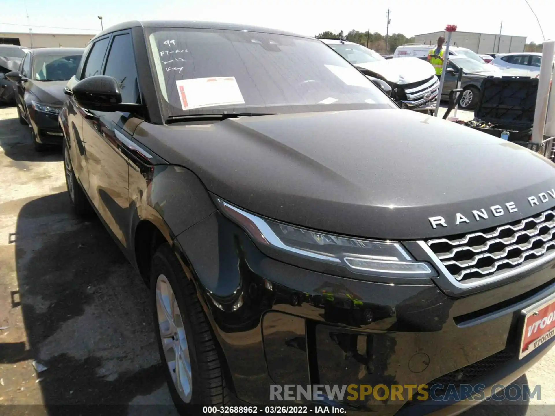 1 Photograph of a damaged car SALZJ2FX3LH015286 LAND ROVER RANGE ROVER EVOQUE 2020