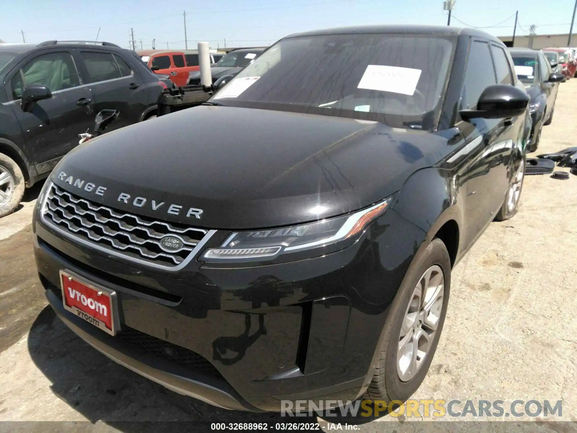 2 Photograph of a damaged car SALZJ2FX3LH015286 LAND ROVER RANGE ROVER EVOQUE 2020