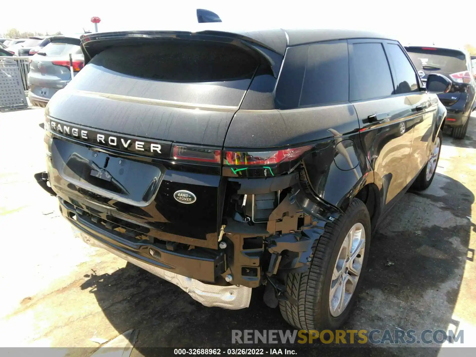 4 Photograph of a damaged car SALZJ2FX3LH015286 LAND ROVER RANGE ROVER EVOQUE 2020