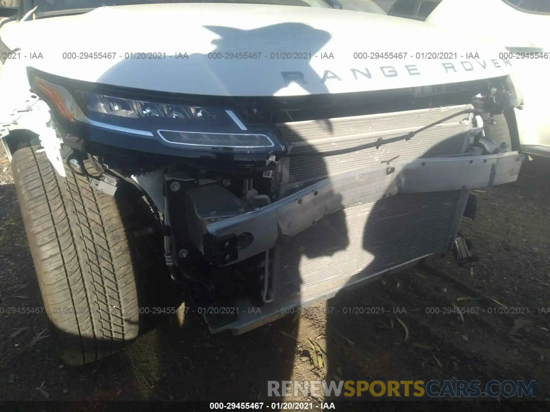 6 Фотография поврежденного автомобиля SALZJ2FX3LH031973 LAND ROVER RANGE ROVER EVOQUE 2020