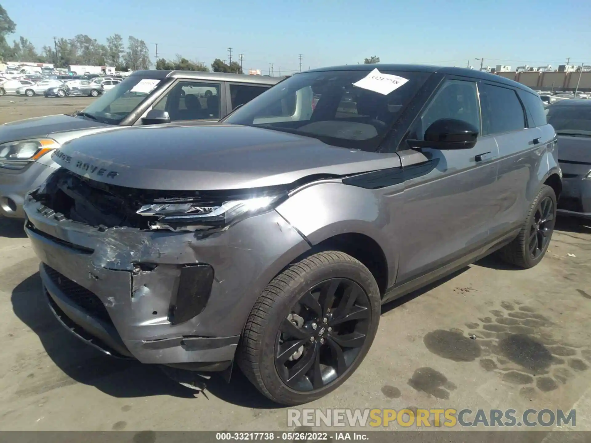 2 Photograph of a damaged car SALZJ2FX3LH085600 LAND ROVER RANGE ROVER EVOQUE 2020