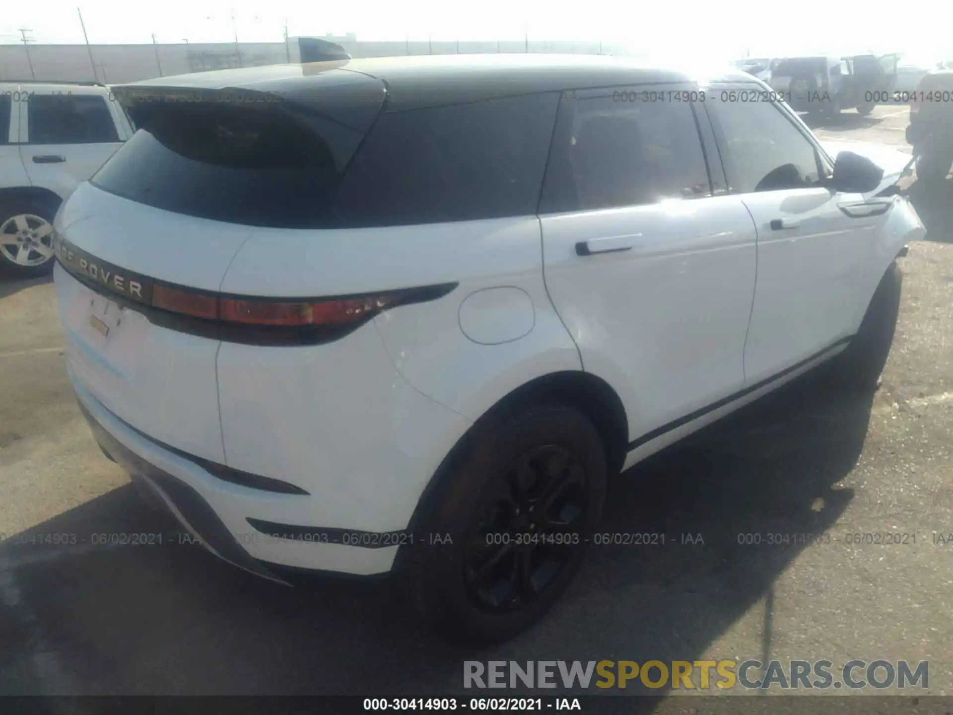 4 Фотография поврежденного автомобиля SALZJ2FX3LH104033 LAND ROVER RANGE ROVER EVOQUE 2020