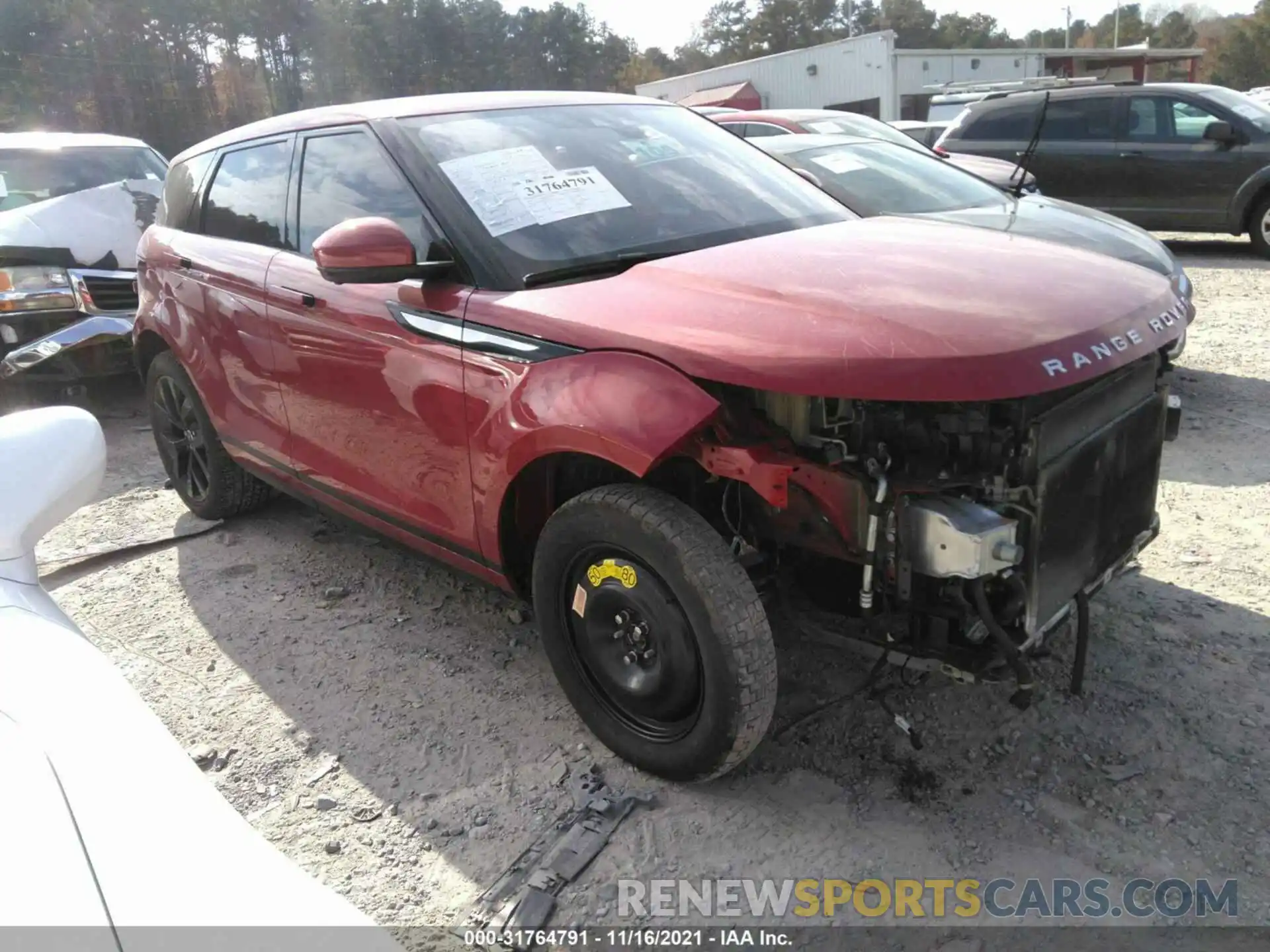 1 Photograph of a damaged car SALZJ2FX5LH038312 LAND ROVER RANGE ROVER EVOQUE 2020