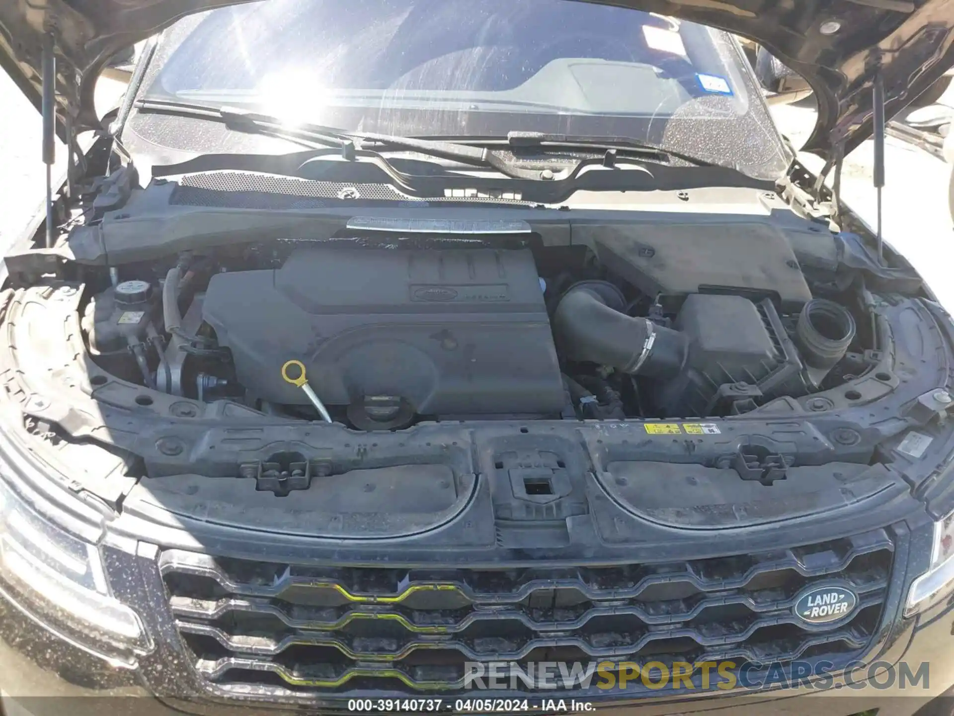 10 Photograph of a damaged car SALZJ2FX5LH107791 LAND ROVER RANGE ROVER EVOQUE 2020