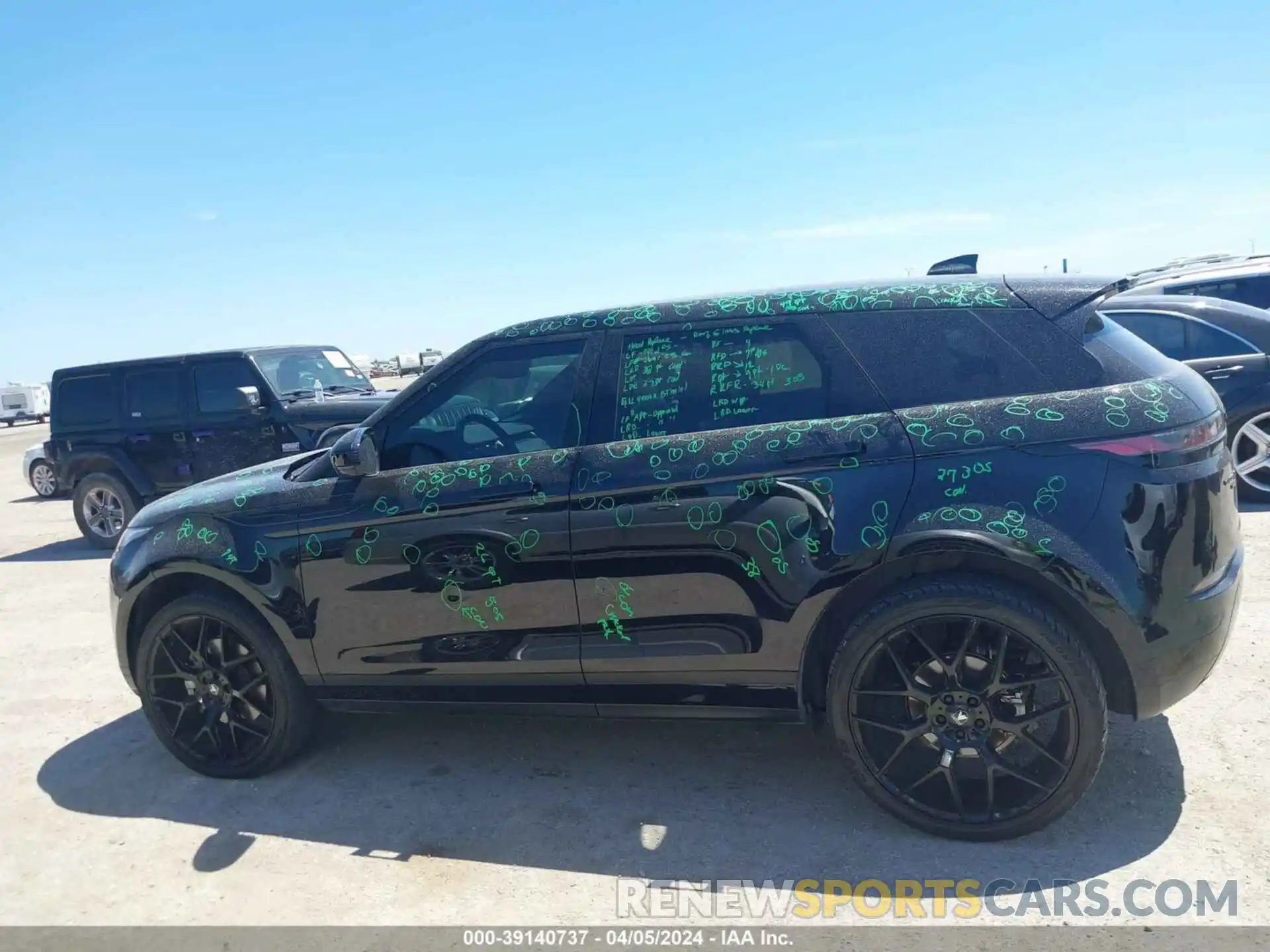 14 Photograph of a damaged car SALZJ2FX5LH107791 LAND ROVER RANGE ROVER EVOQUE 2020