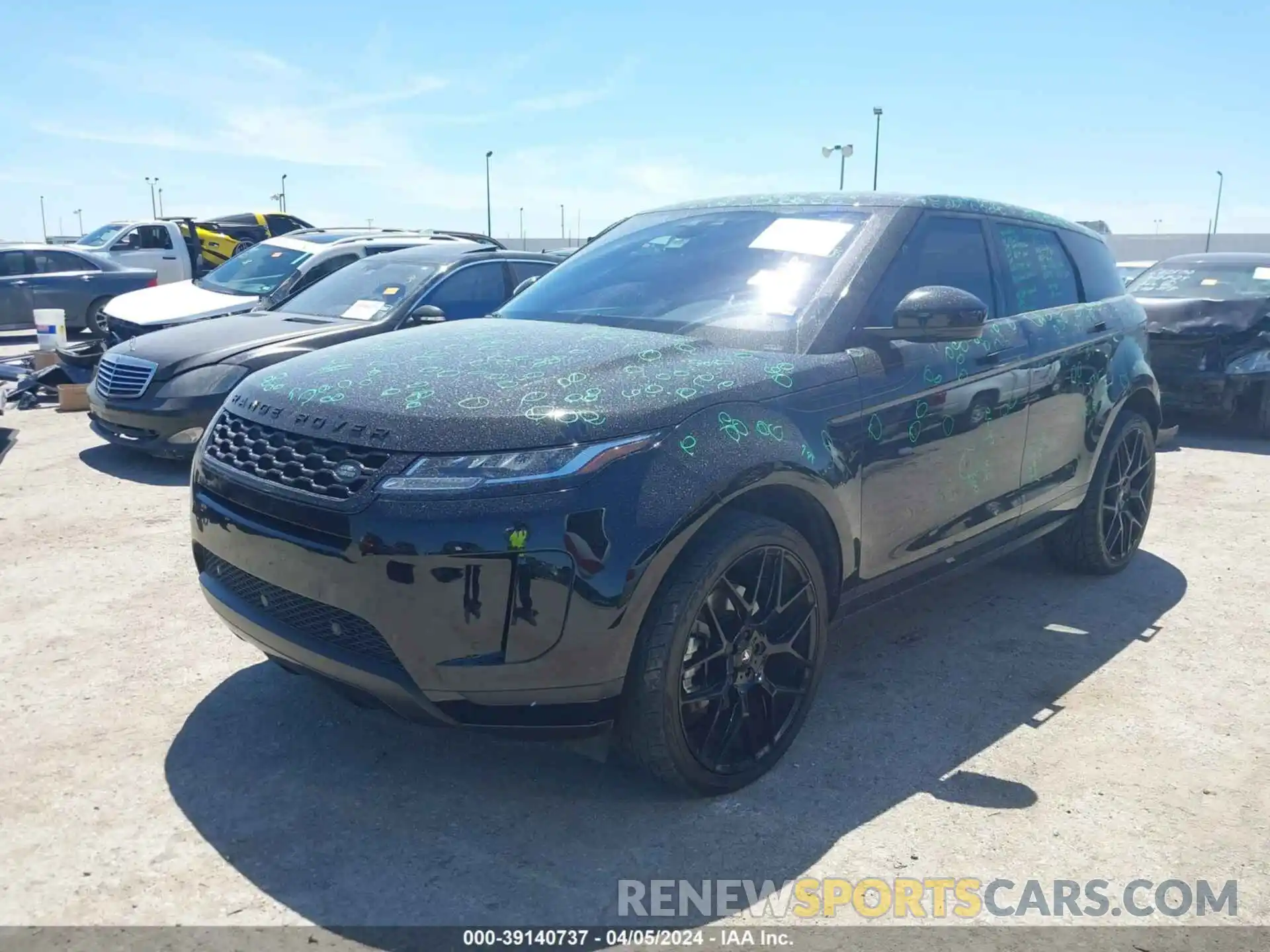 2 Photograph of a damaged car SALZJ2FX5LH107791 LAND ROVER RANGE ROVER EVOQUE 2020