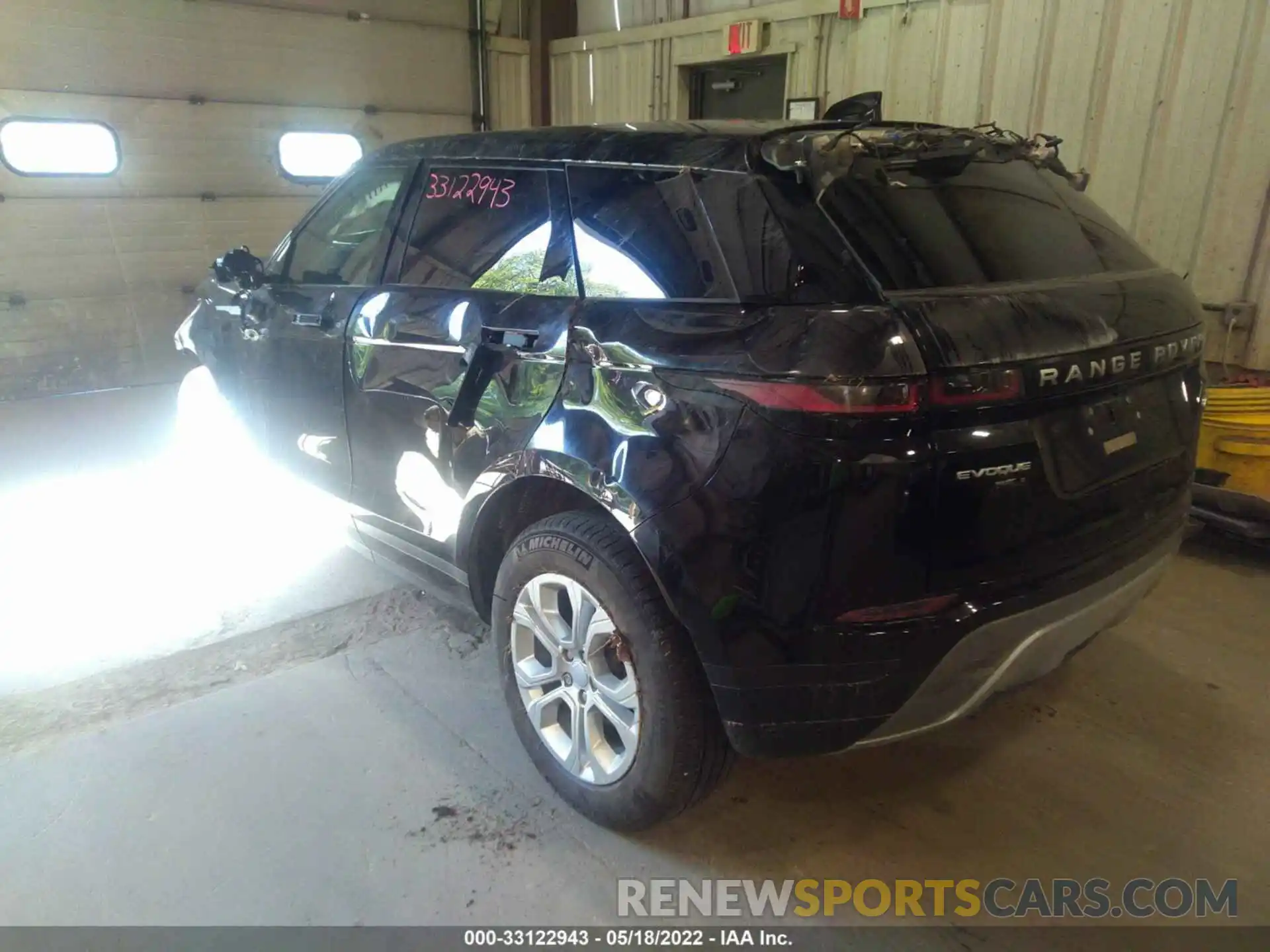 3 Photograph of a damaged car SALZJ2FX5LH117110 LAND ROVER RANGE ROVER EVOQUE 2020