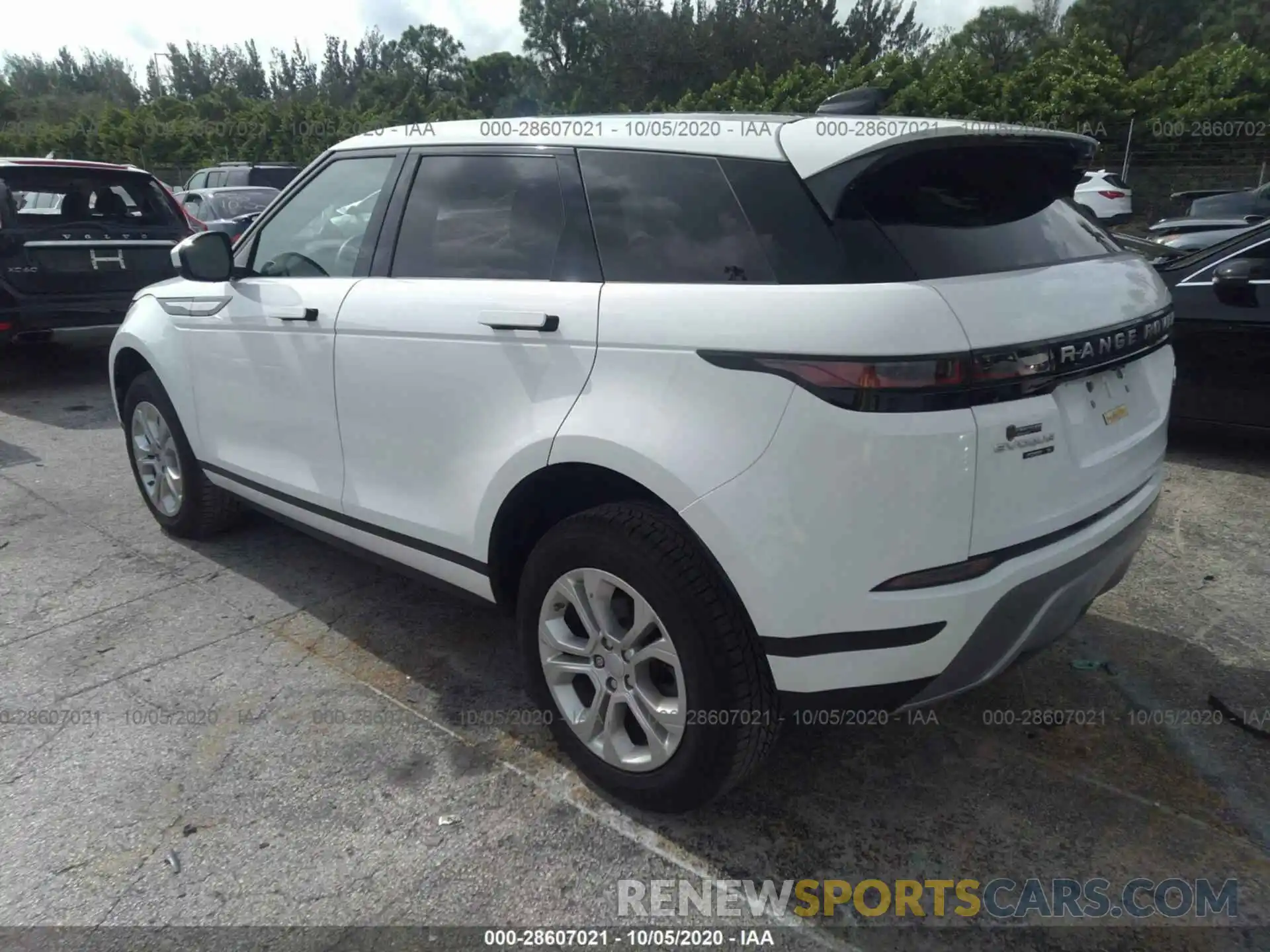 3 Фотография поврежденного автомобиля SALZJ2FX6LH050517 LAND ROVER RANGE ROVER EVOQUE 2020