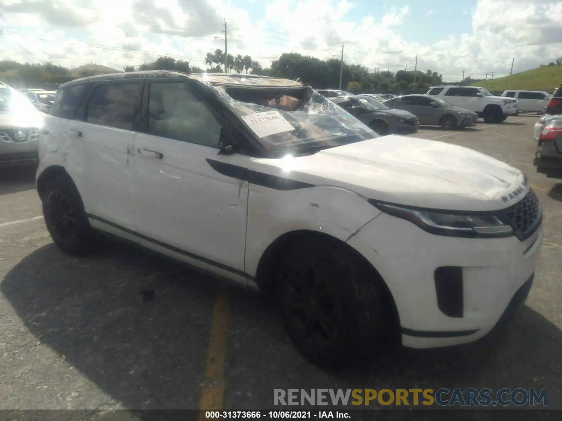 1 Photograph of a damaged car SALZJ2FX7LH006168 LAND ROVER RANGE ROVER EVOQUE 2020