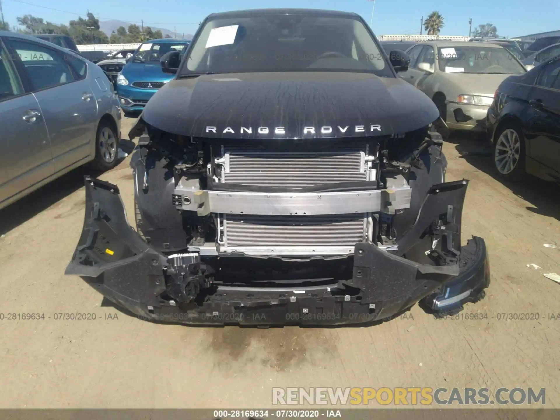 6 Photograph of a damaged car SALZJ2FX7LH016926 LAND ROVER RANGE ROVER EVOQUE 2020