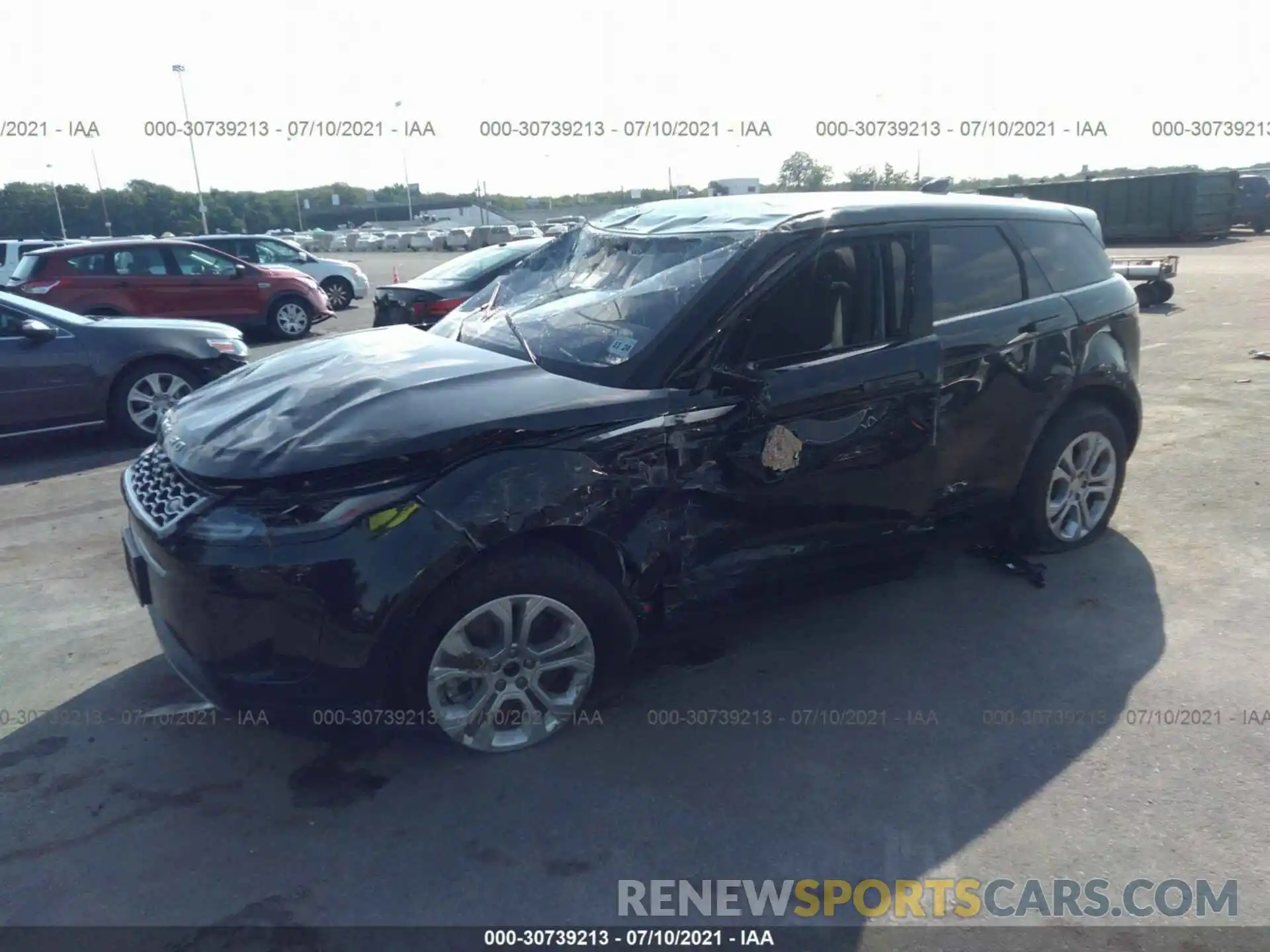 2 Photograph of a damaged car SALZJ2FX7LH038506 LAND ROVER RANGE ROVER EVOQUE 2020