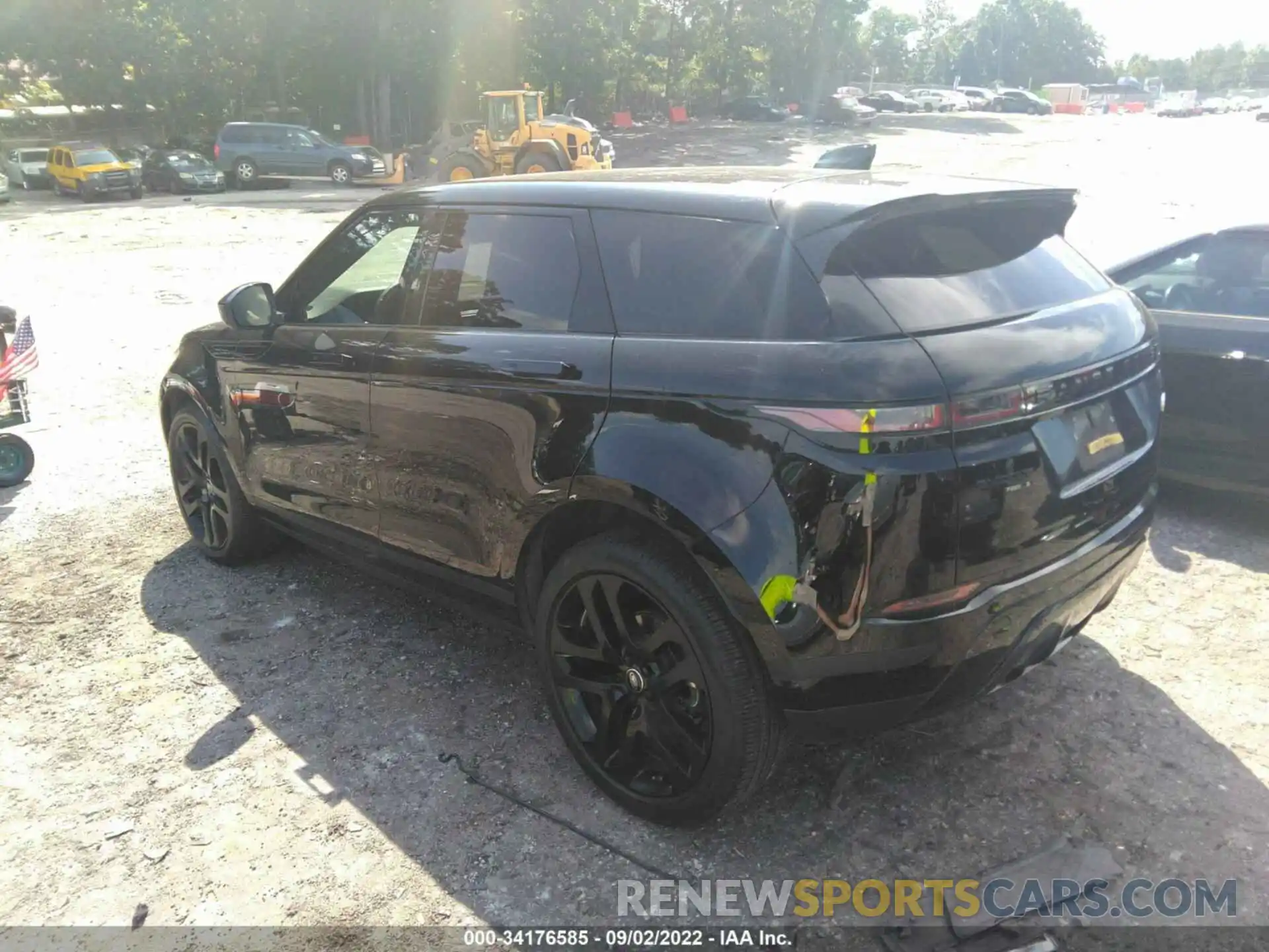 3 Photograph of a damaged car SALZJ2FX7LH040949 LAND ROVER RANGE ROVER EVOQUE 2020