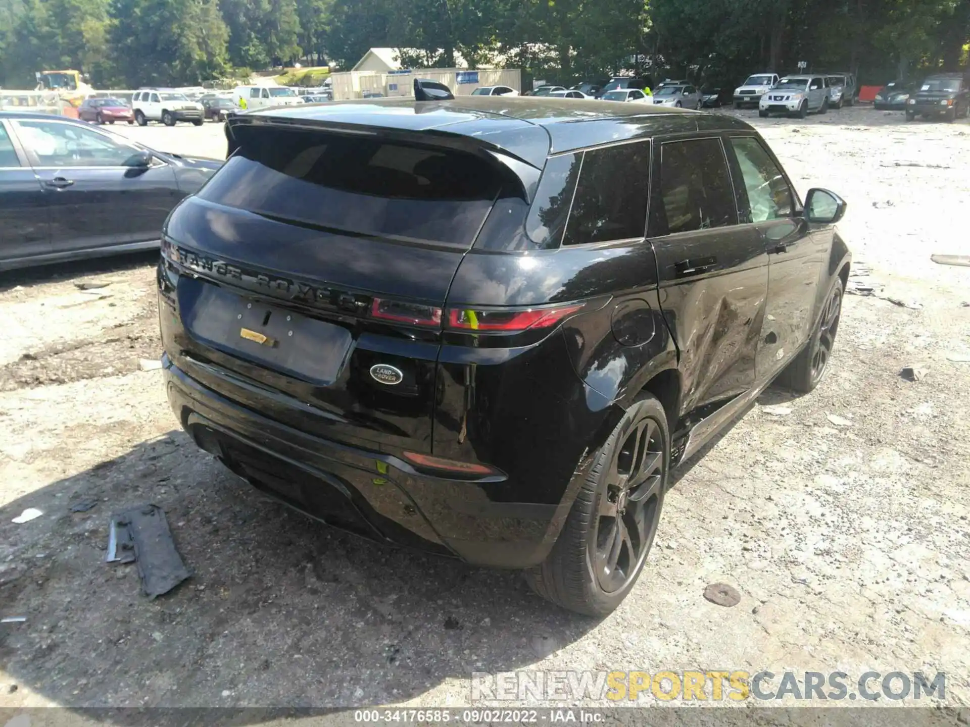 4 Photograph of a damaged car SALZJ2FX7LH040949 LAND ROVER RANGE ROVER EVOQUE 2020