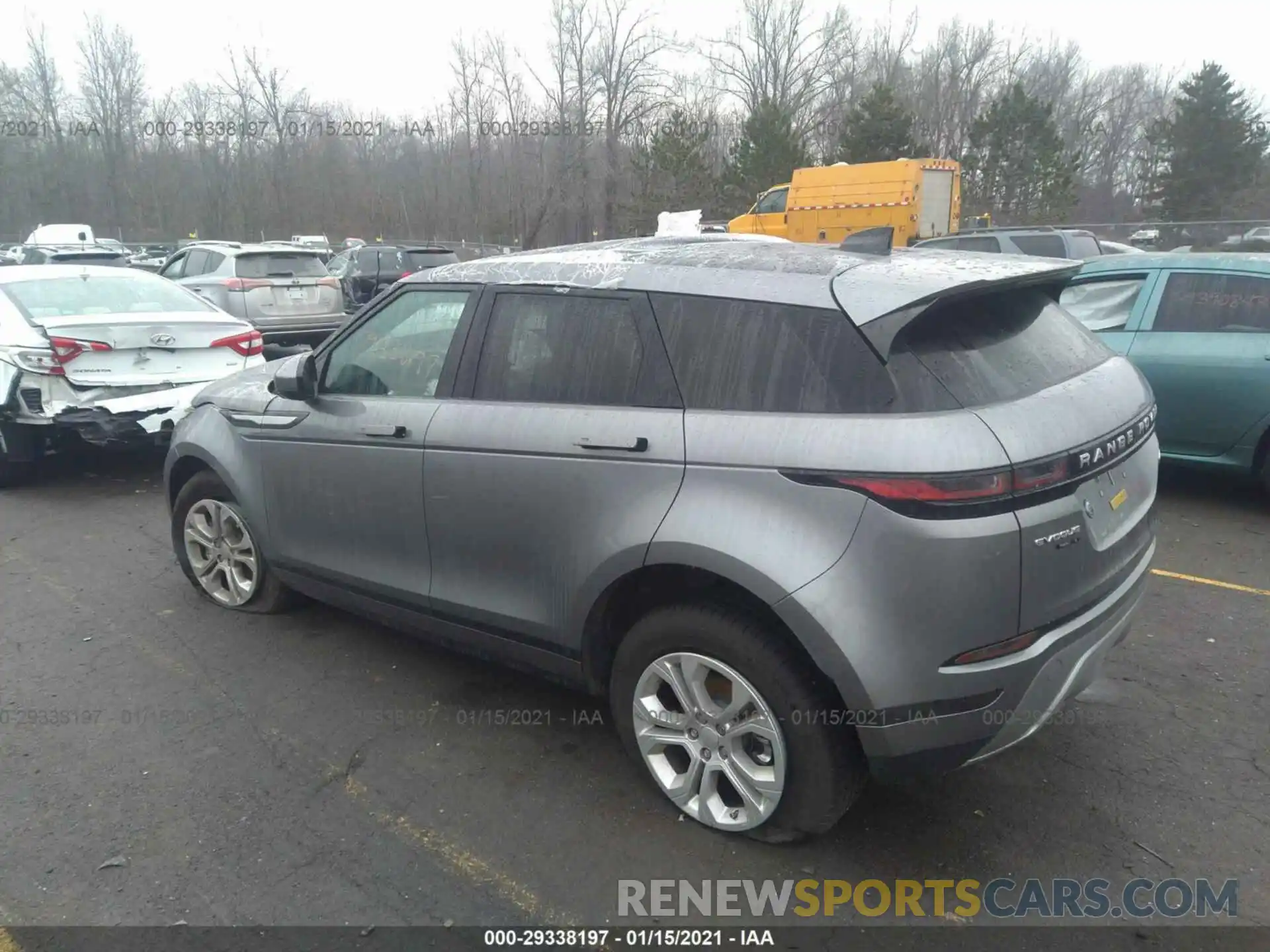 3 Photograph of a damaged car SALZJ2FX7LH073465 LAND ROVER RANGE ROVER EVOQUE 2020