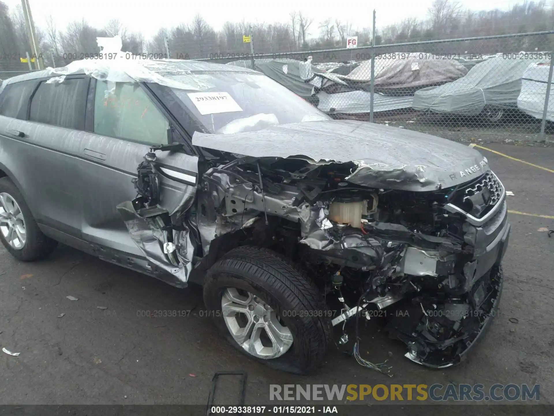 6 Photograph of a damaged car SALZJ2FX7LH073465 LAND ROVER RANGE ROVER EVOQUE 2020