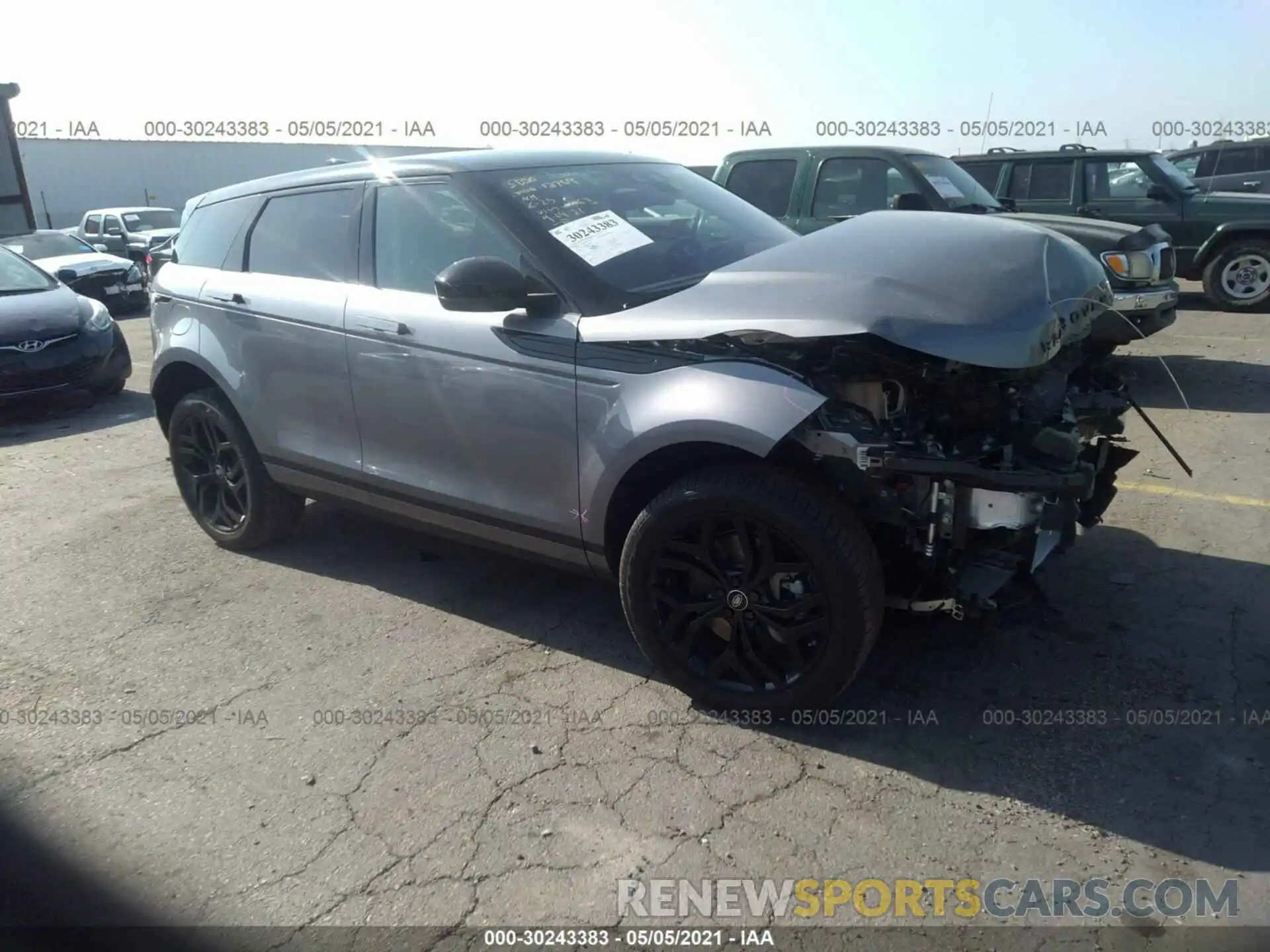 1 Photograph of a damaged car SALZJ2FX7LH100163 LAND ROVER RANGE ROVER EVOQUE 2020