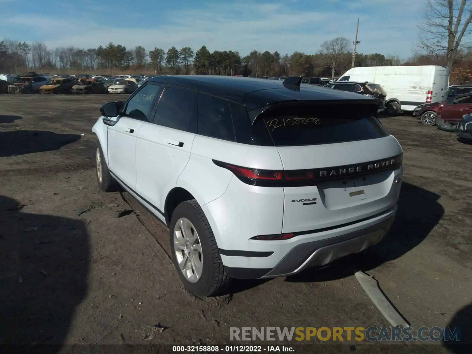 3 Photograph of a damaged car SALZJ2FX8LH033203 LAND ROVER RANGE ROVER EVOQUE 2020