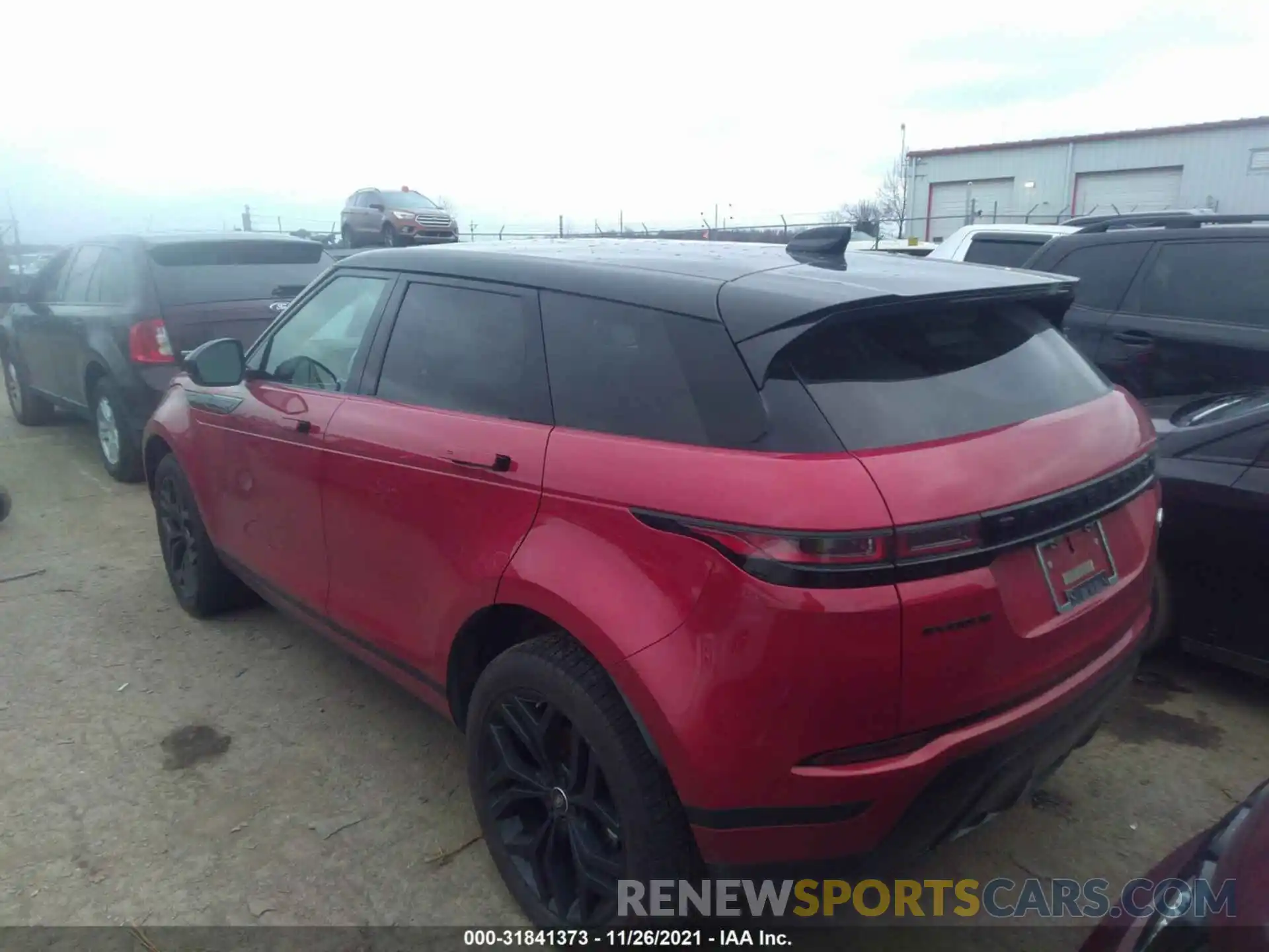 3 Фотография поврежденного автомобиля SALZJ2FX8LH043648 LAND ROVER RANGE ROVER EVOQUE 2020