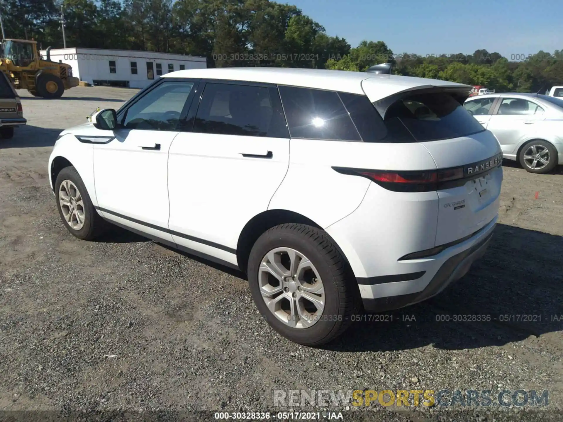 3 Photograph of a damaged car SALZJ2FX8LH053600 LAND ROVER RANGE ROVER EVOQUE 2020