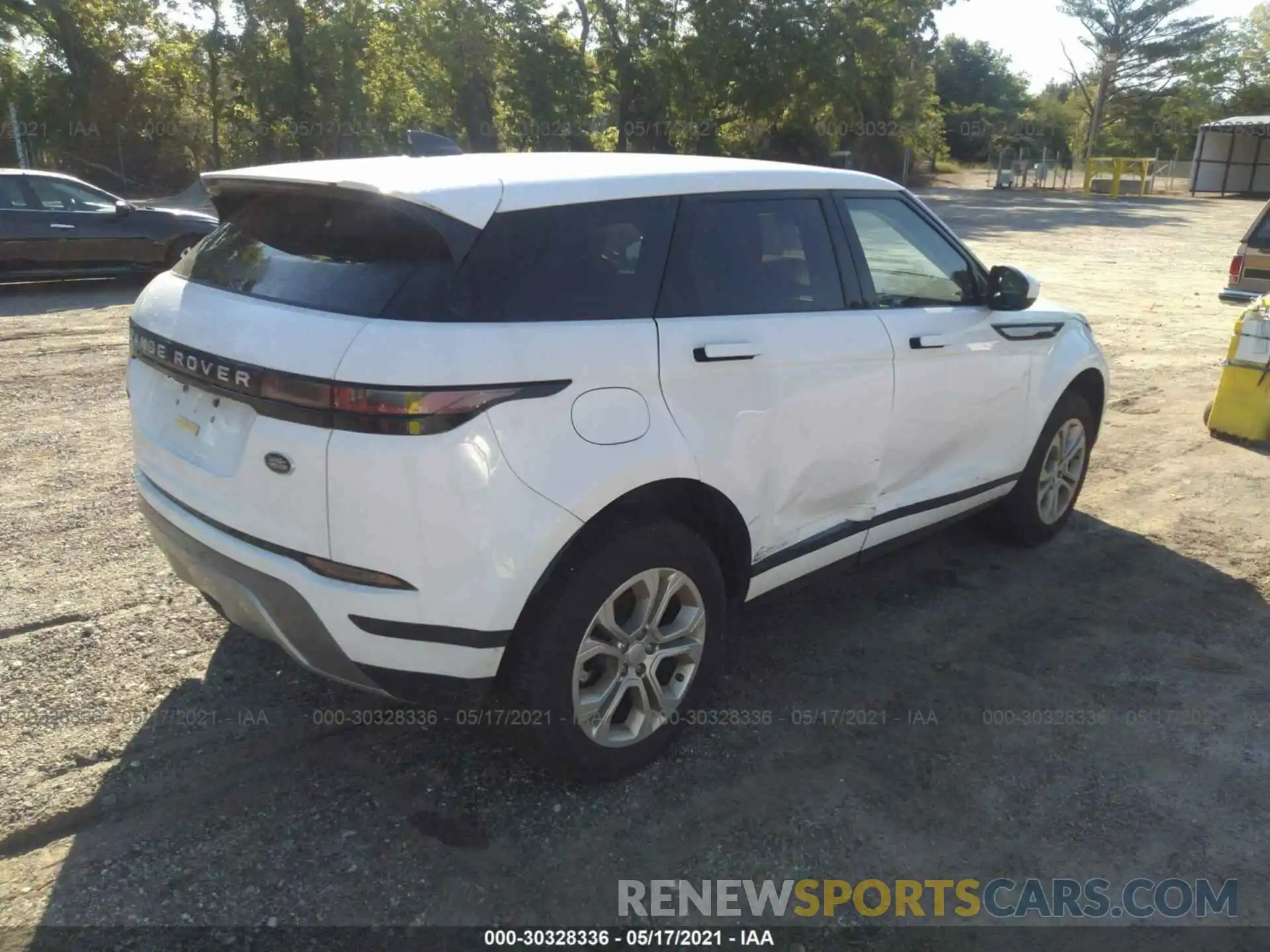 4 Фотография поврежденного автомобиля SALZJ2FX8LH053600 LAND ROVER RANGE ROVER EVOQUE 2020